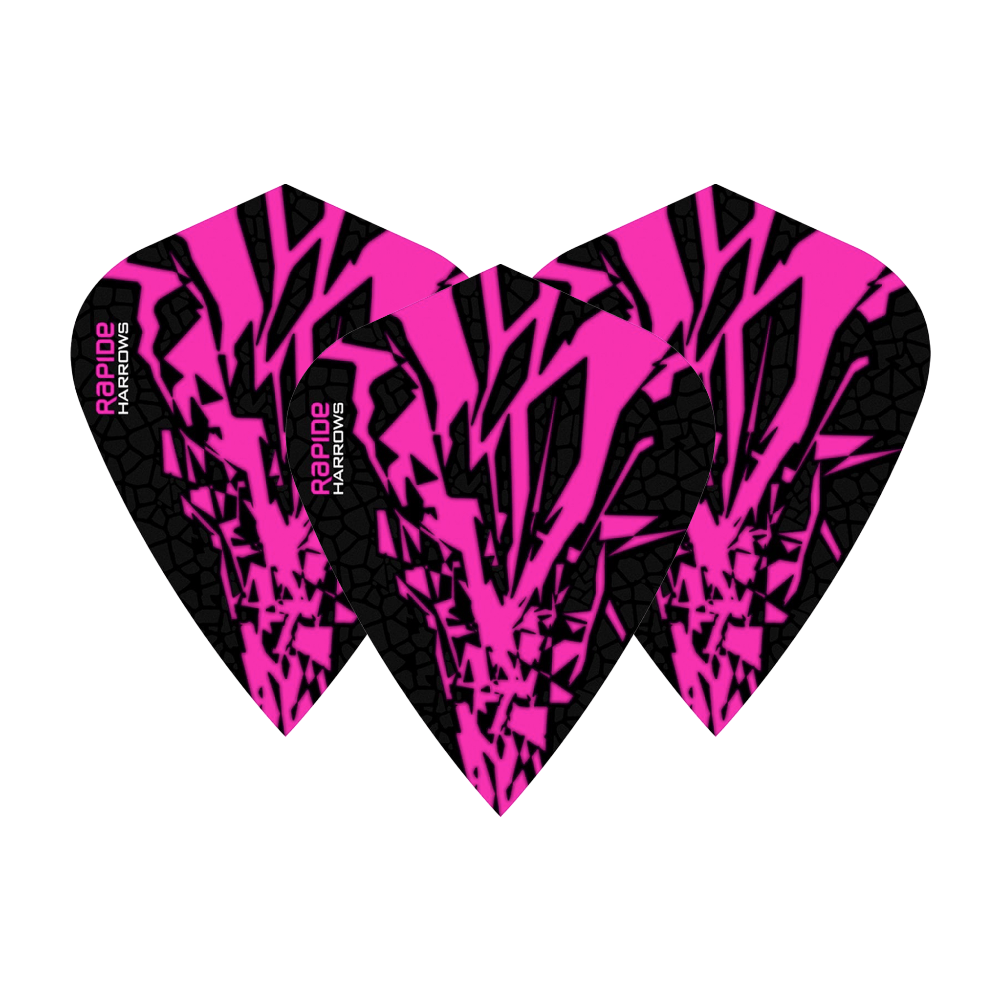Harrows Rapide X - Dart Flights Kite / Pink Flights