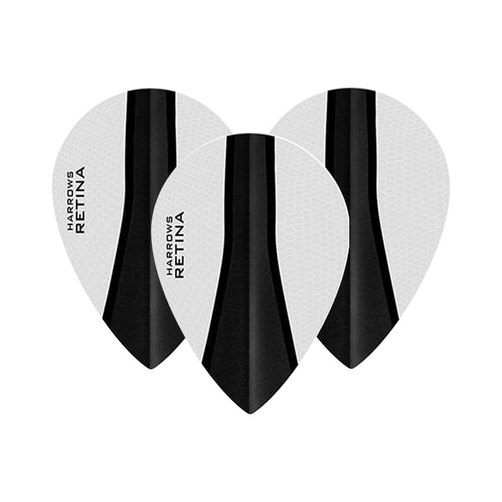 Harrows Retina X - Dart Flights Clear / Pear Flights