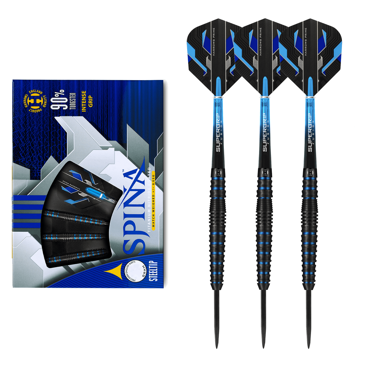 Buy Harrows Spina Black Darts from Darts Online