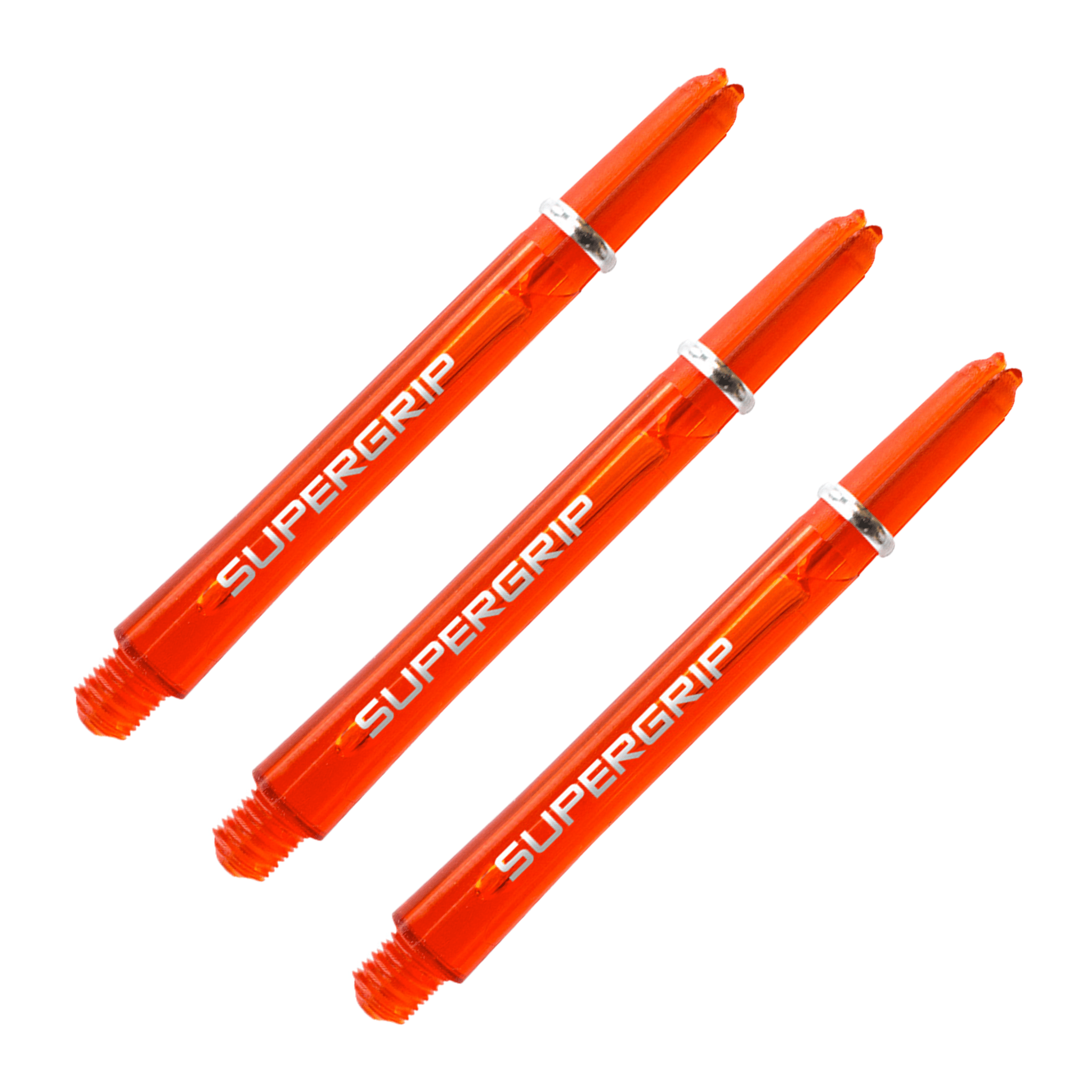 Harrows Supergrip - Nylon Dart Shafts Medium (45mm) / Orange Shafts