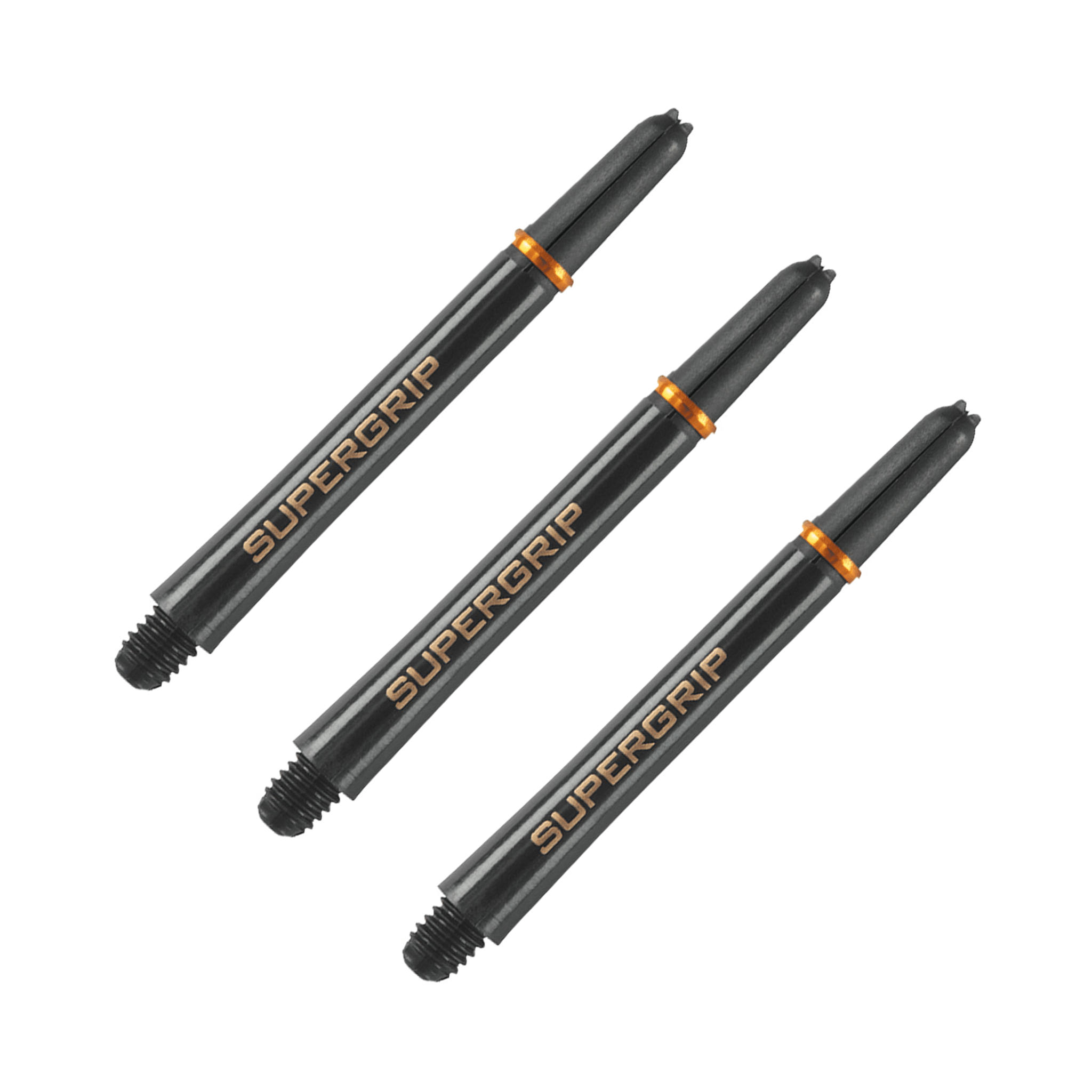 2in. 2ba Black/Orange HARROWS SUPERGRIP FUSION Dart Shafts & Rings: 1 2in. 2ba Black/Orange HARROWS SUPERGRIP FUSION Dart Shafts & Rings: 1