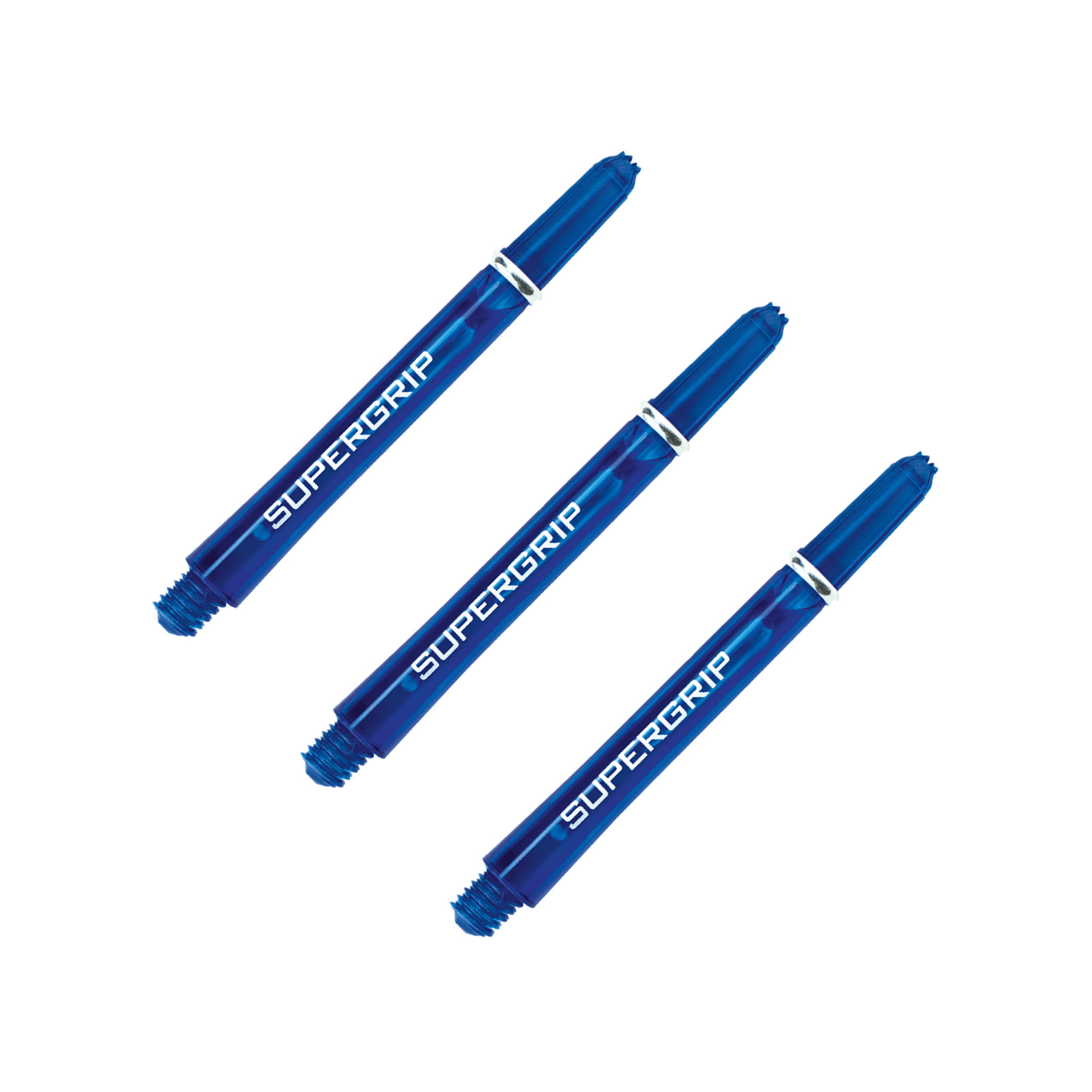 Harrows Supergrip - Nylon Dart Shafts Short (35mm) / Blue Shafts