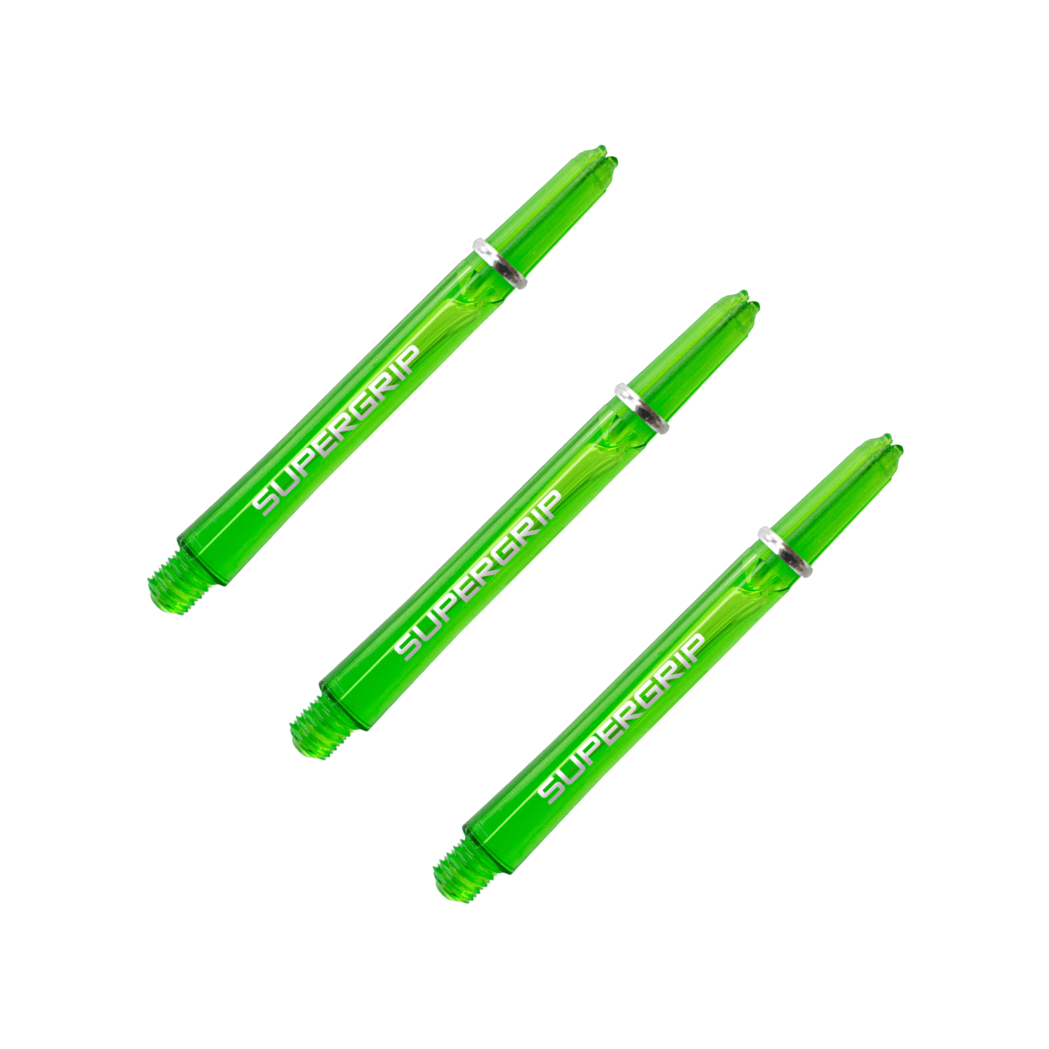 Harrows Supergrip - Nylon Dart Shafts Short (35mm) / Green Shafts