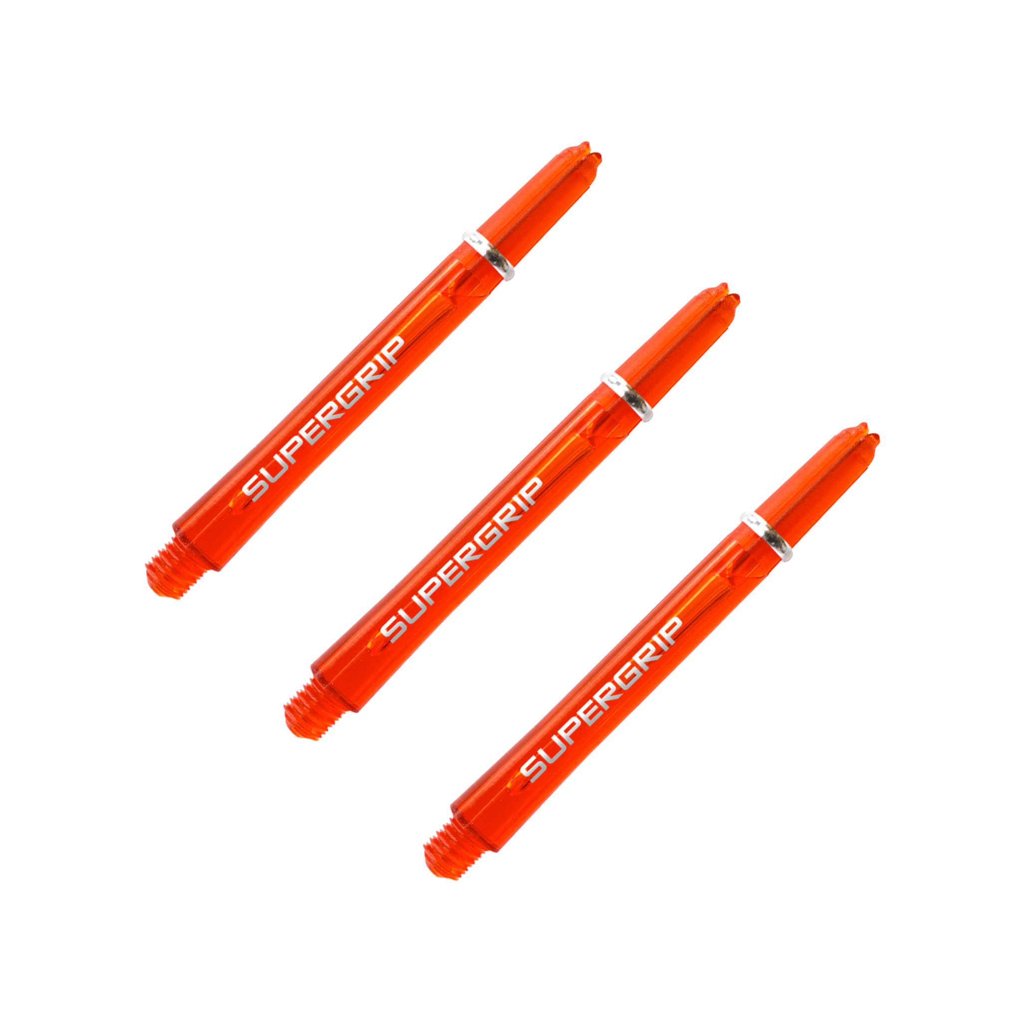 Harrows Supergrip - Nylon Dart Shafts Short (35mm) / Orange Shafts
