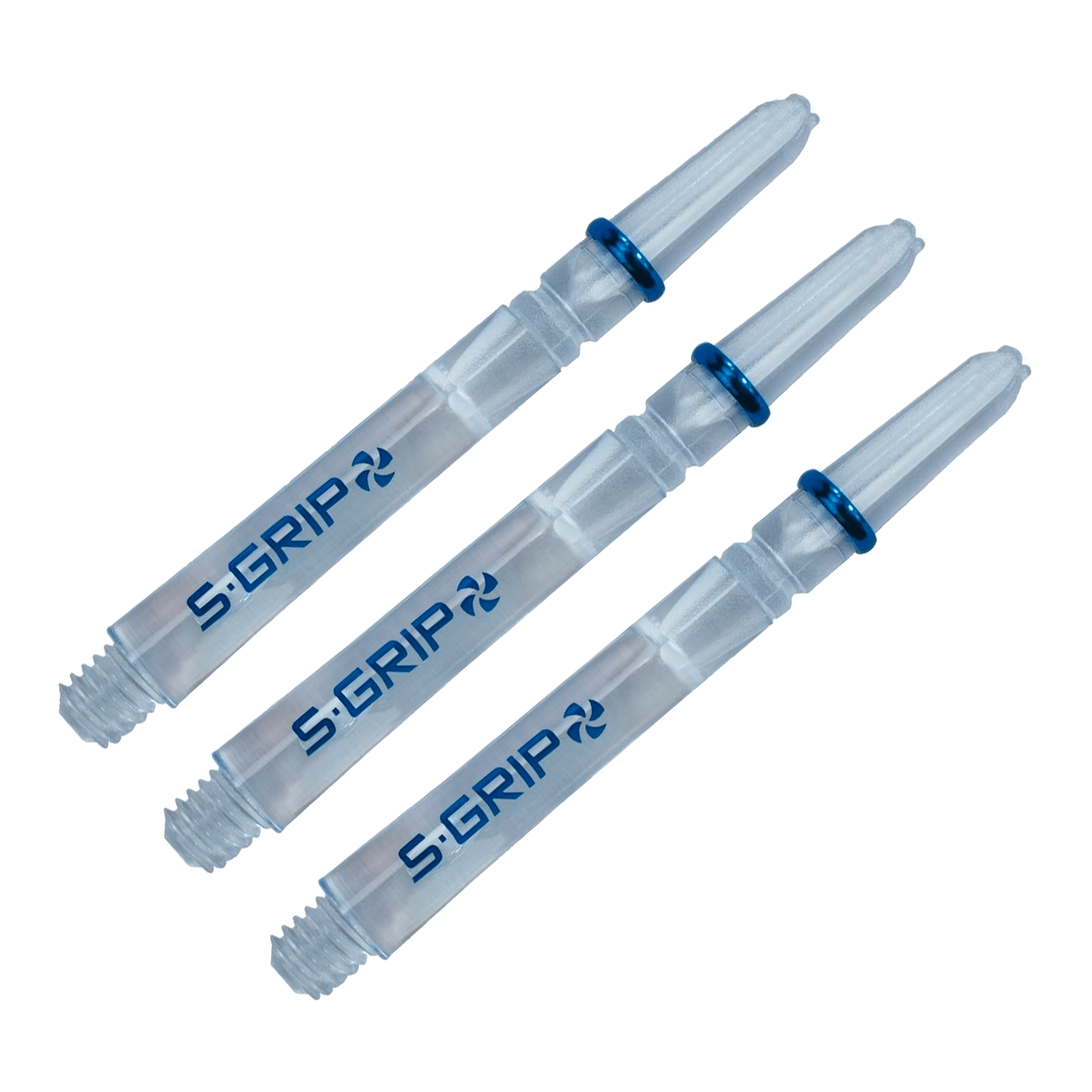 Harrows Supergrip Spin - Nylon Dart Shafts Medium (47.5mm) / Clear Shafts