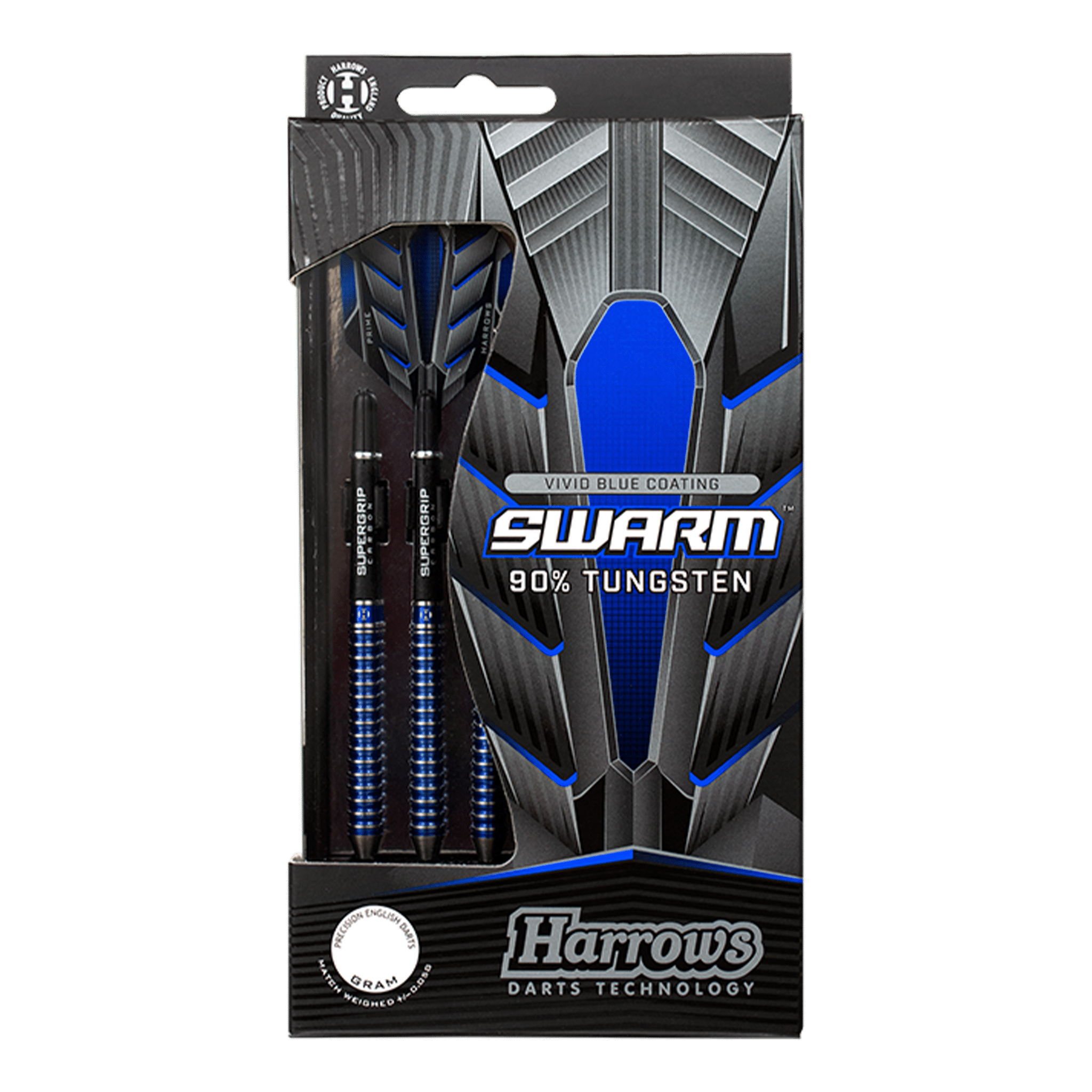Harrows Swarm Steel Tip Darts - 90% Tungsten - 21 Grams Darts