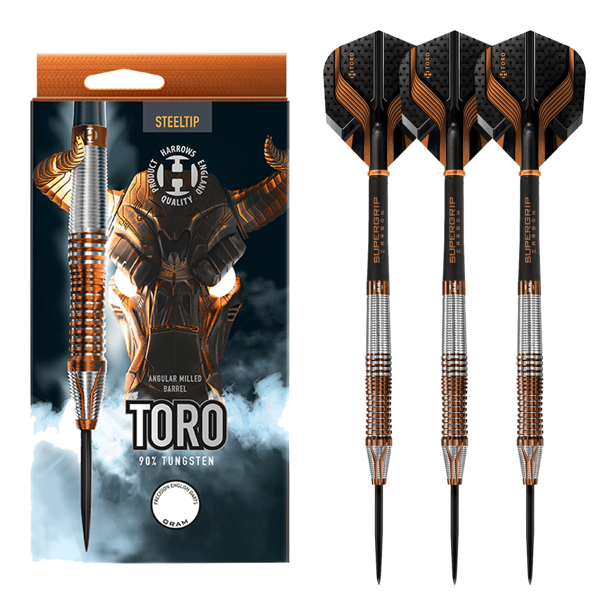 Buy Harrows Toro 90 Tungsten Steel Tip Darts from Darts Online