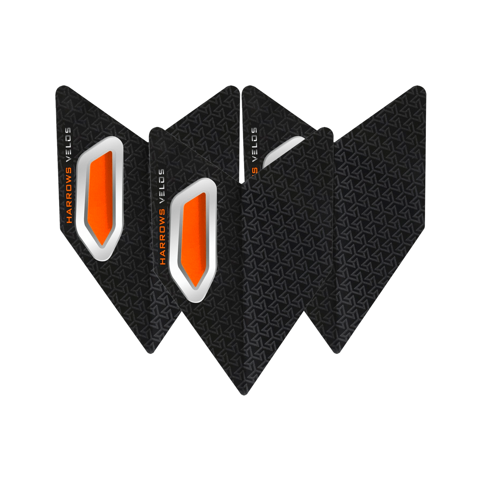 Harrows Velos Dart Flights Orange Flights