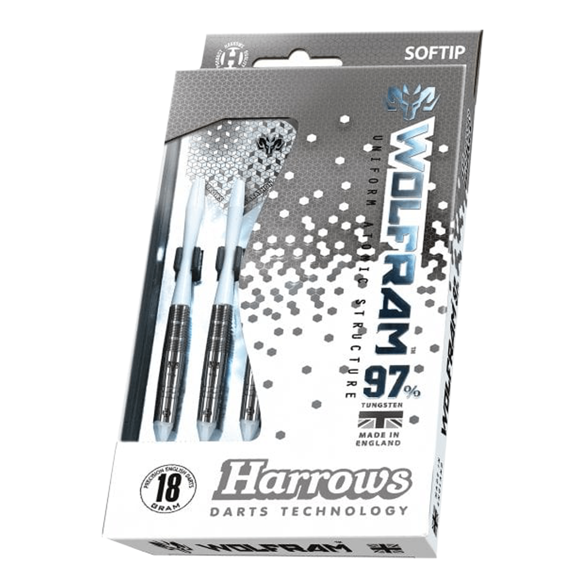 Harrows Wolfram Ram - 97% Tungsten Soft Tip Darts 18 Grams Darts