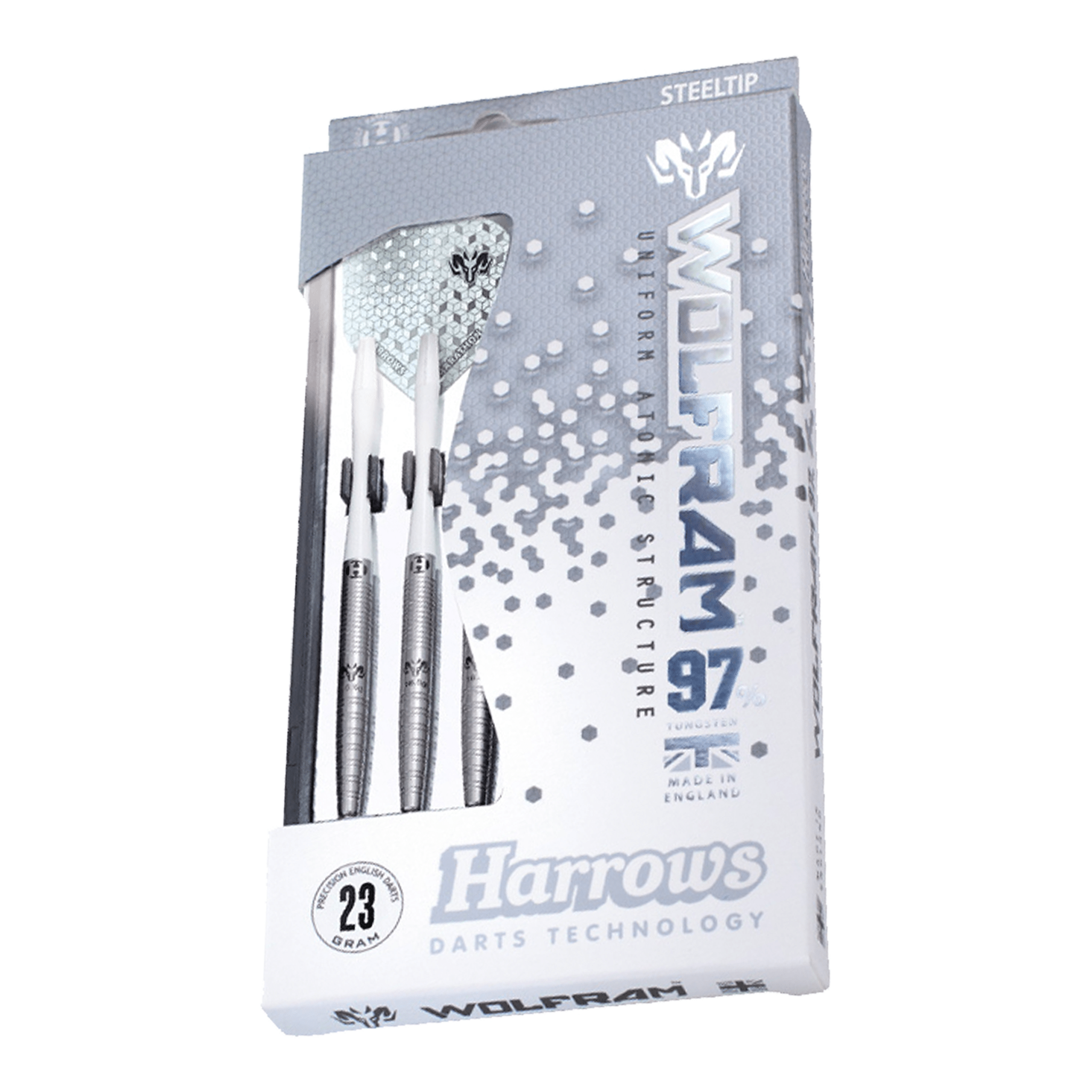 Harrows Wolfram Steel Tip Darts - 97% Tungsten - 21 Grams Darts