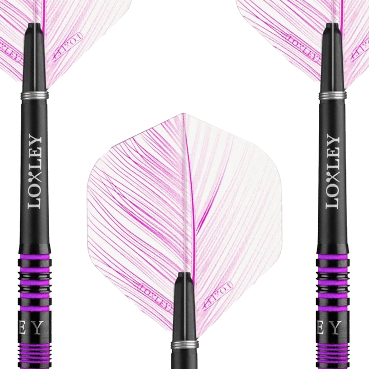 Loxley Cyclone - 90% Tungsten Steel Tip Darts 24 Grams Darts