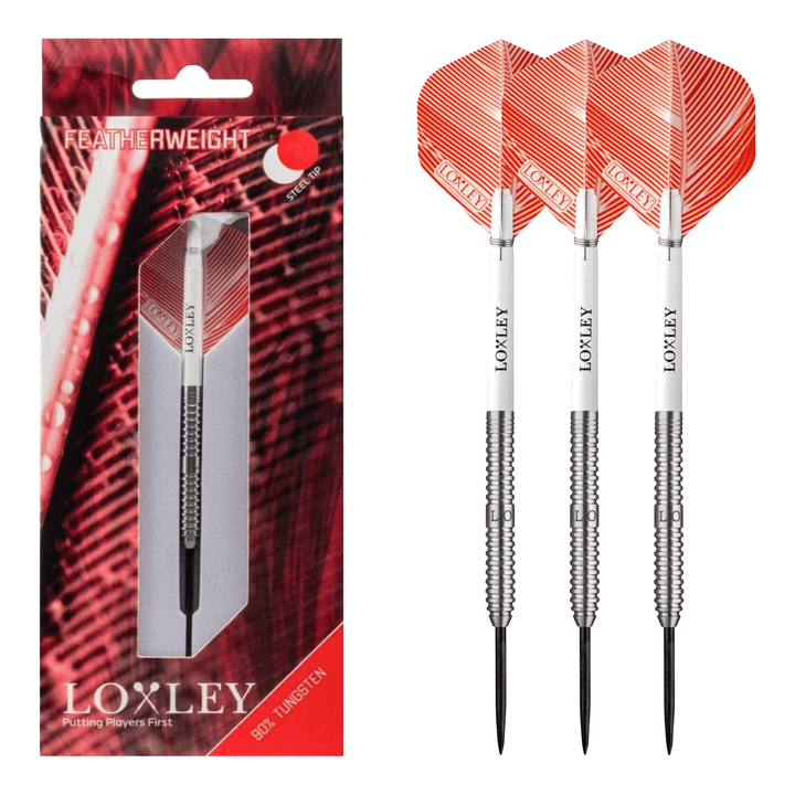 Loxley Featherweight 17 - 90% Tungsten Steel Tip Darts 17 Grams Darts