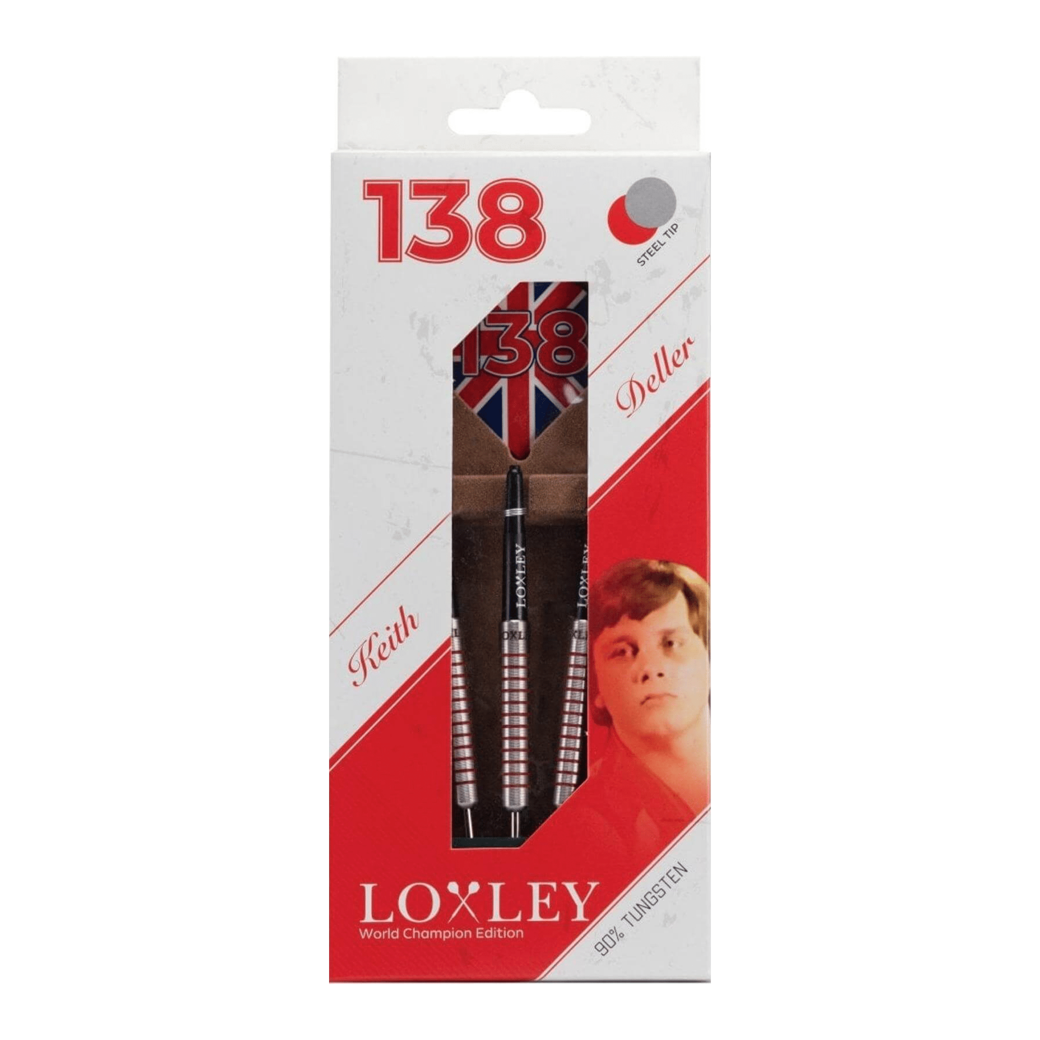 Loxley Keith Deller - 90% Tungsten Steel Tip Darts Darts
