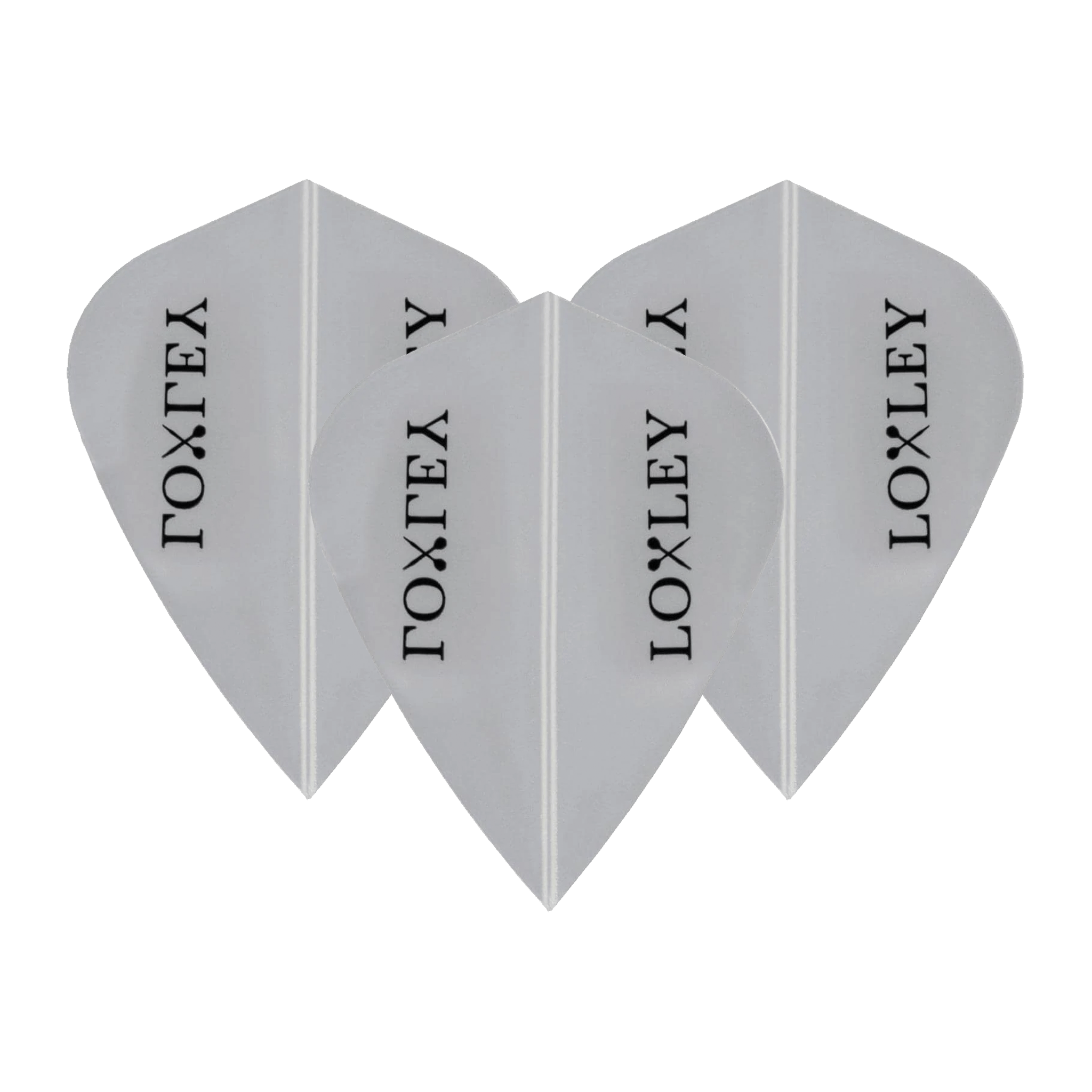 Loxley Logo - Dart Flights Kite / Clear Flights