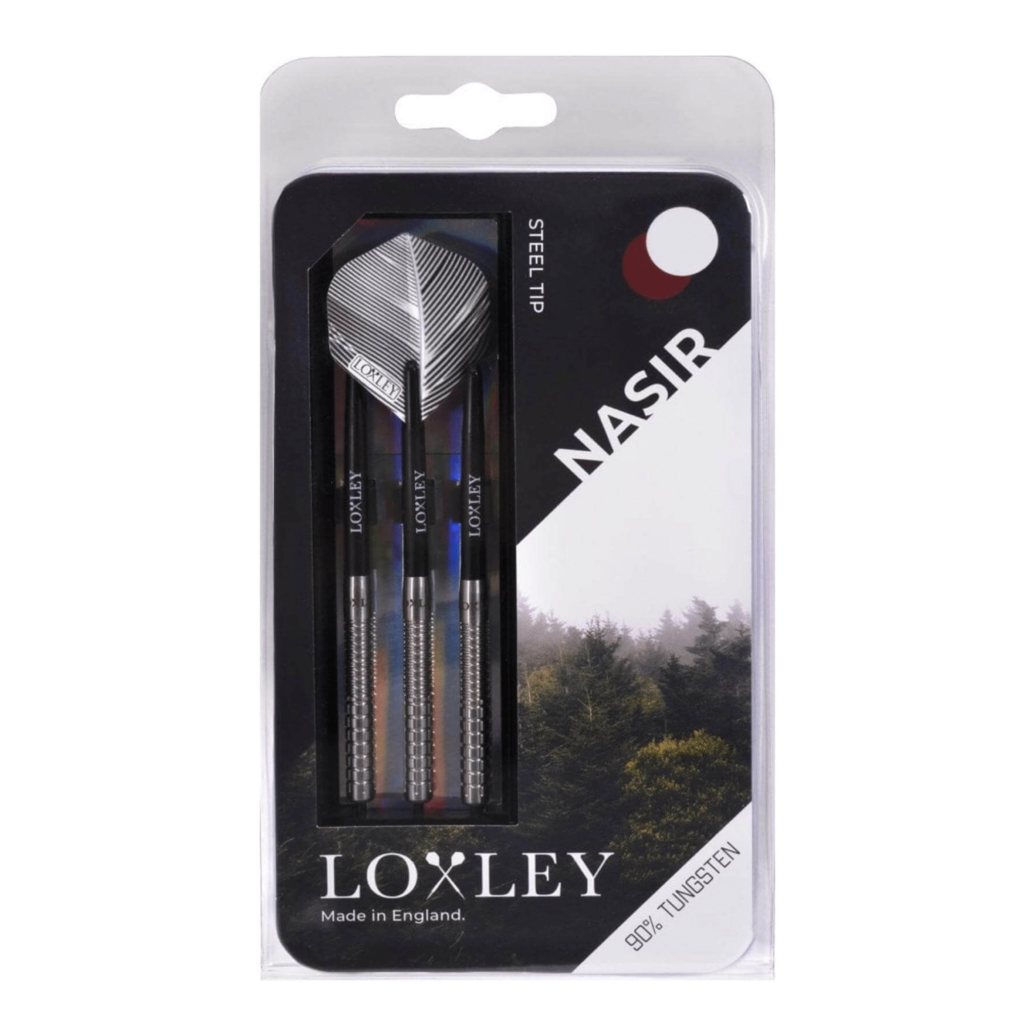 Loxley Nasir - 90% Tungsten Steel Tip Darts 22 Grams Darts