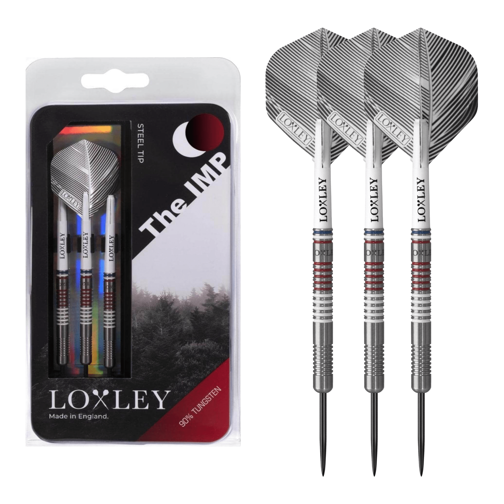 Loxley The Imp - 90% Tungsten Steel Tip Darts 23 Grams Darts