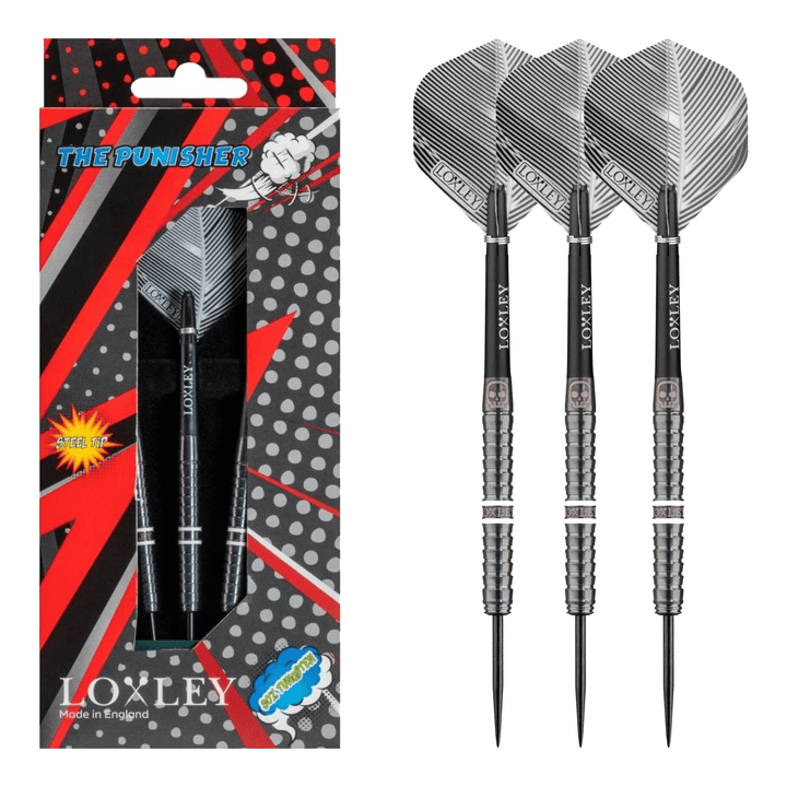 Loxley The Punisher - 90% Tungsten Steel Tip Darts 21 Grams Darts