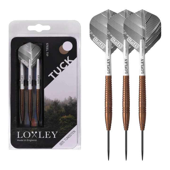 Loxley Tuck - 90% Tungsten Steel Tip Darts 23 Grams Darts