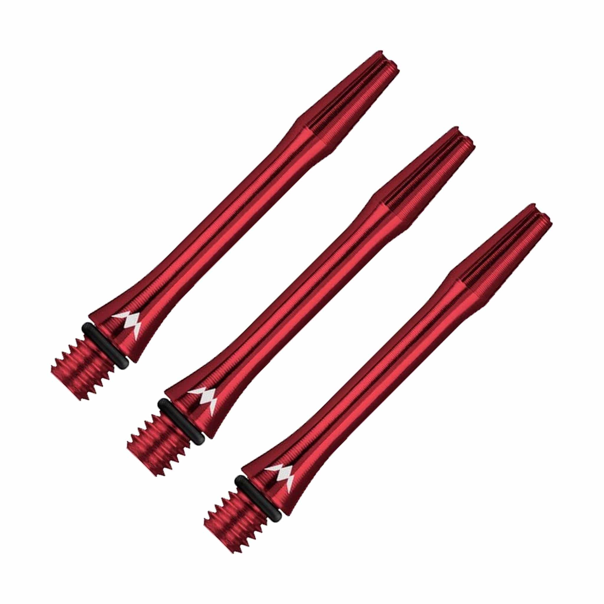 Mission Alicross - Aluminium Dart Shafts Inbetween (34mm) / Red Shafts