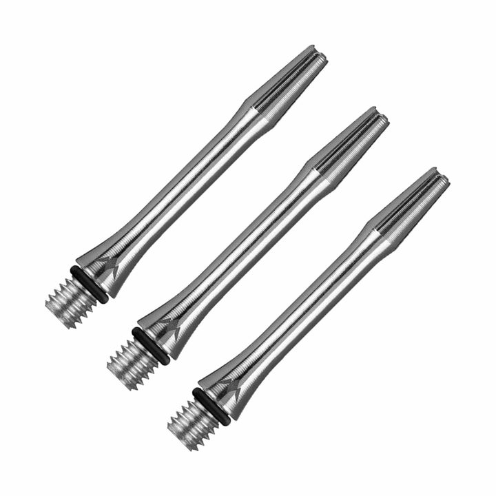 Mission Alicross - Aluminium Dart Shafts Inbetween (34mm) / Silver Shafts