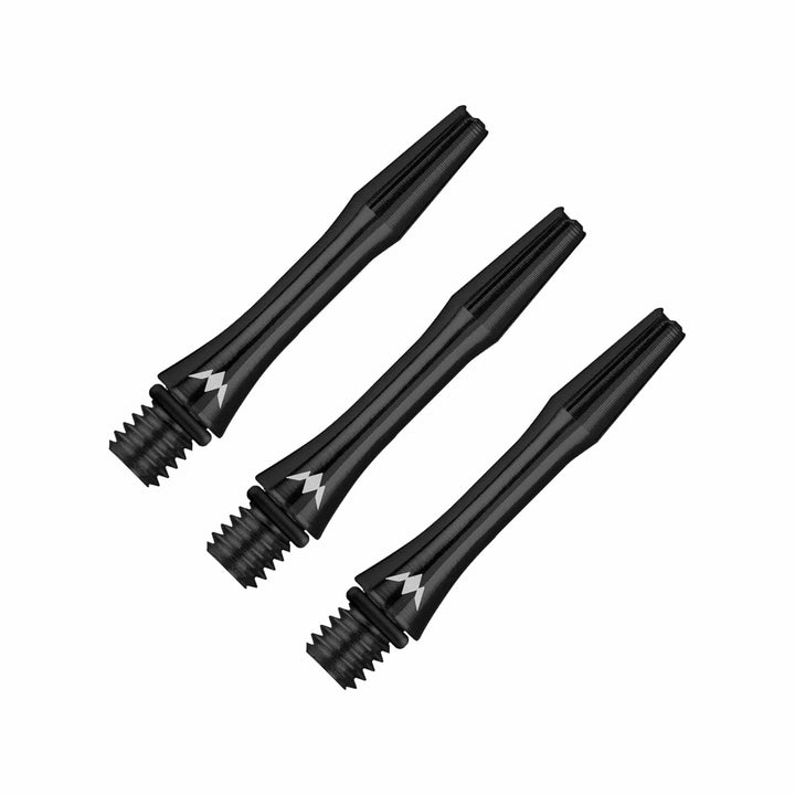 Mission Alicross - Aluminium Dart Shafts Short (27mm) / Black Shafts