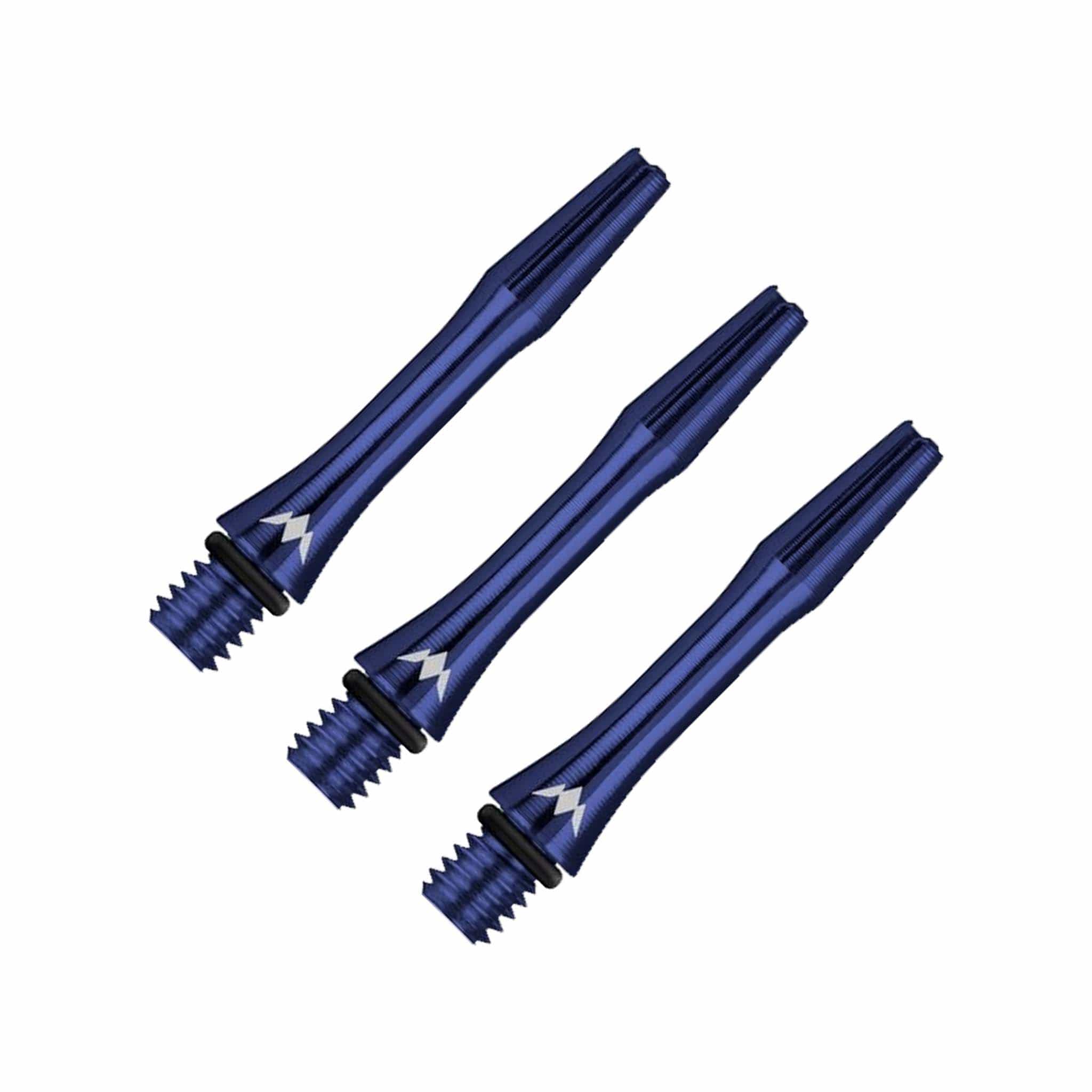 Mission Alicross - Aluminium Dart Shafts Short (27mm) / Blue Shafts