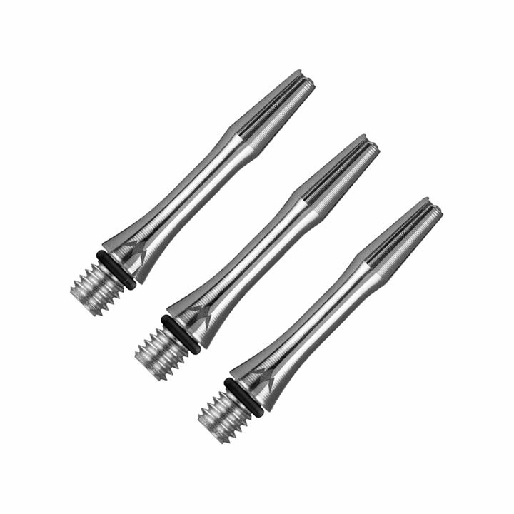 Mission Alicross - Aluminium Dart Shafts Short (27mm) / Silver Shafts