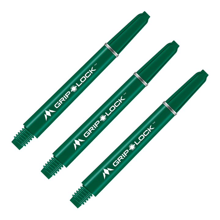 Mission GripLock Nylon Dart Shafts Green / Medium (48mm) Shafts