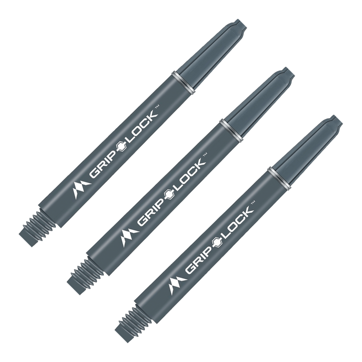 Mission GripLock Nylon Dart Shafts Grey / Medium (48mm) Shafts