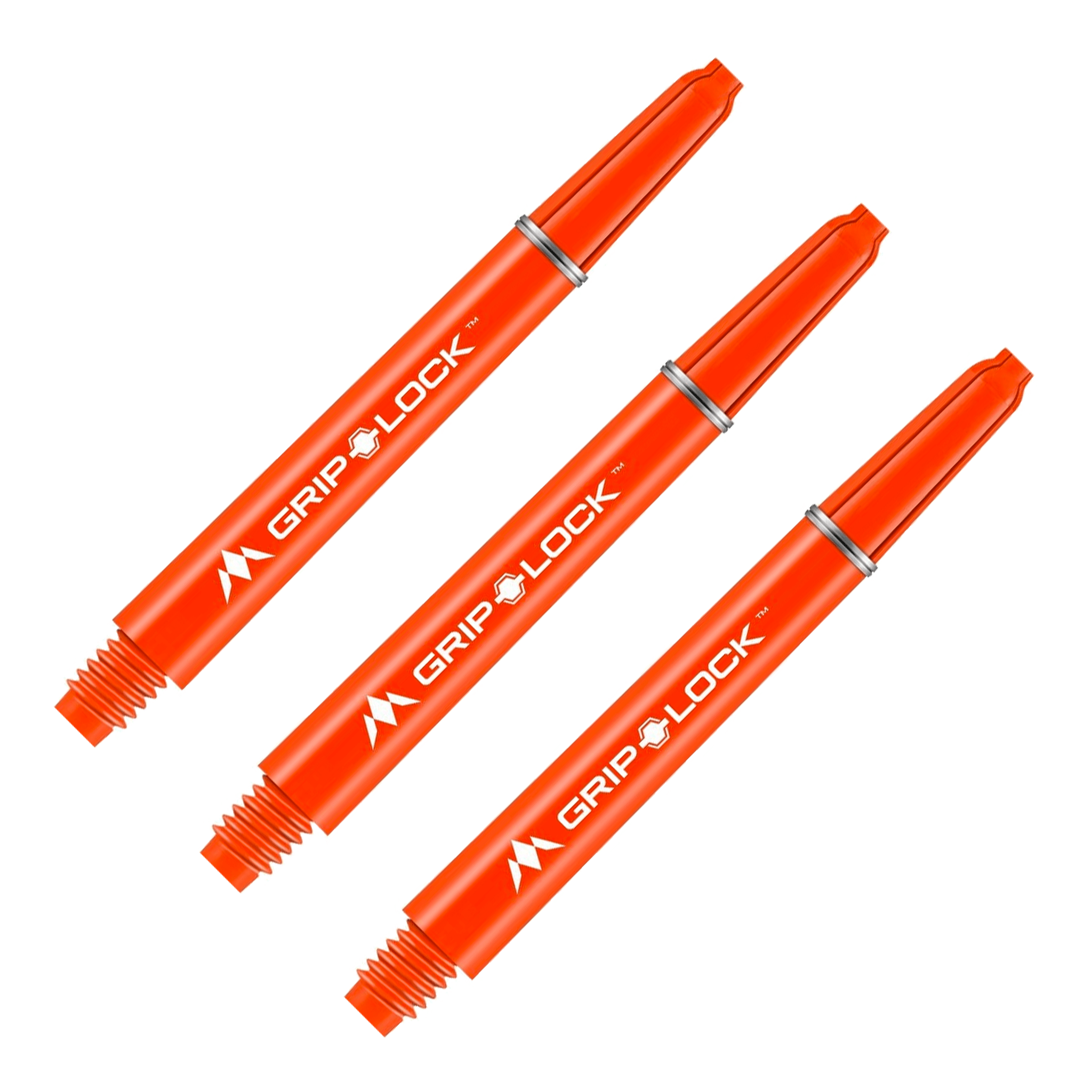 Mission GripLock Nylon Dart Shafts Orange / Medium (48mm) Shafts