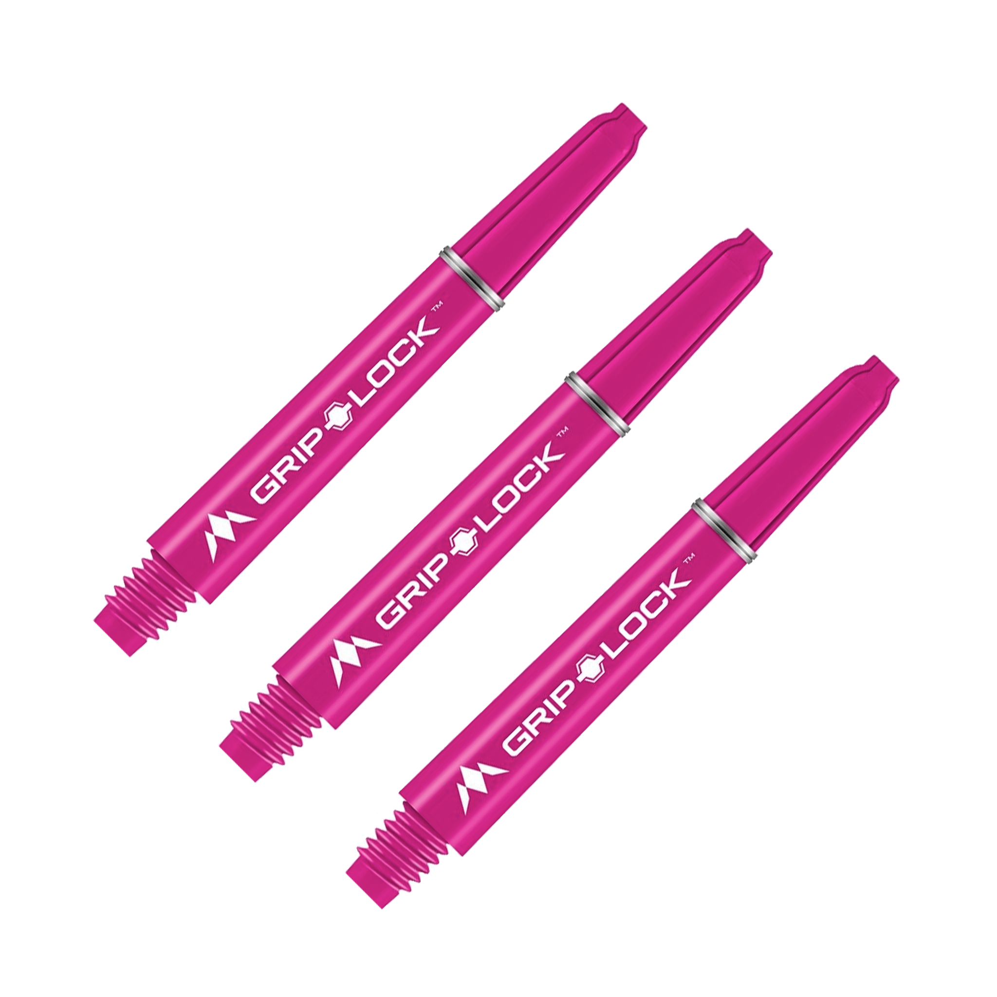 Mission GripLock Nylon Dart Shafts Pink / Midi (41mm) Shafts
