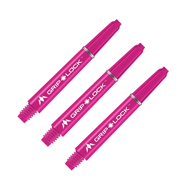 Mission GripLock Nylon Dart Shafts Pink / Midi (41mm) Shafts