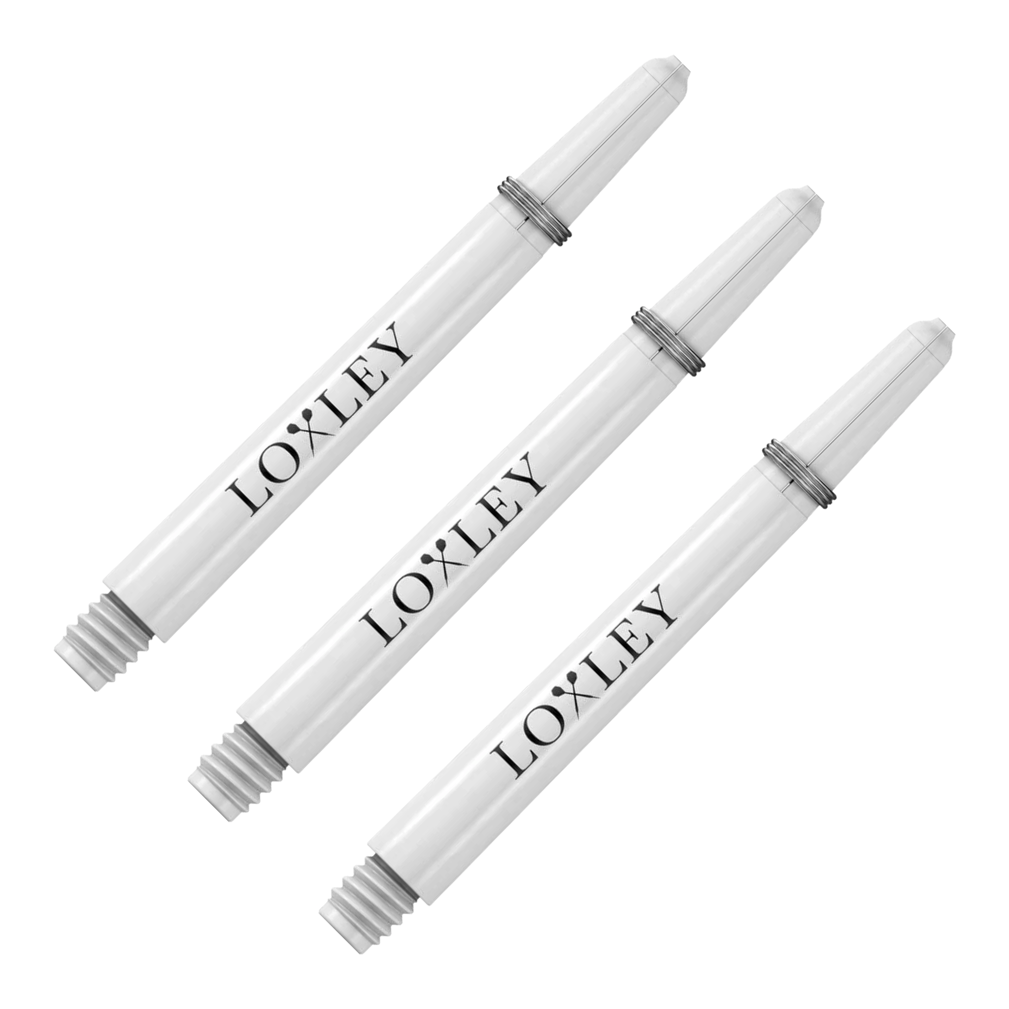 Mission Loxley - Nylon Dart Shafts Medium (48mm) / White Shafts