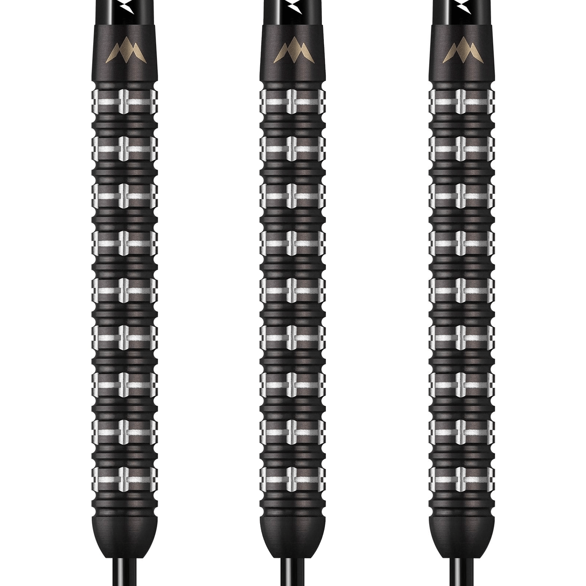 Mission Nero M2 Linear Ringed Steel Tip Darts - 90% Tungsten - 22 Grams Darts