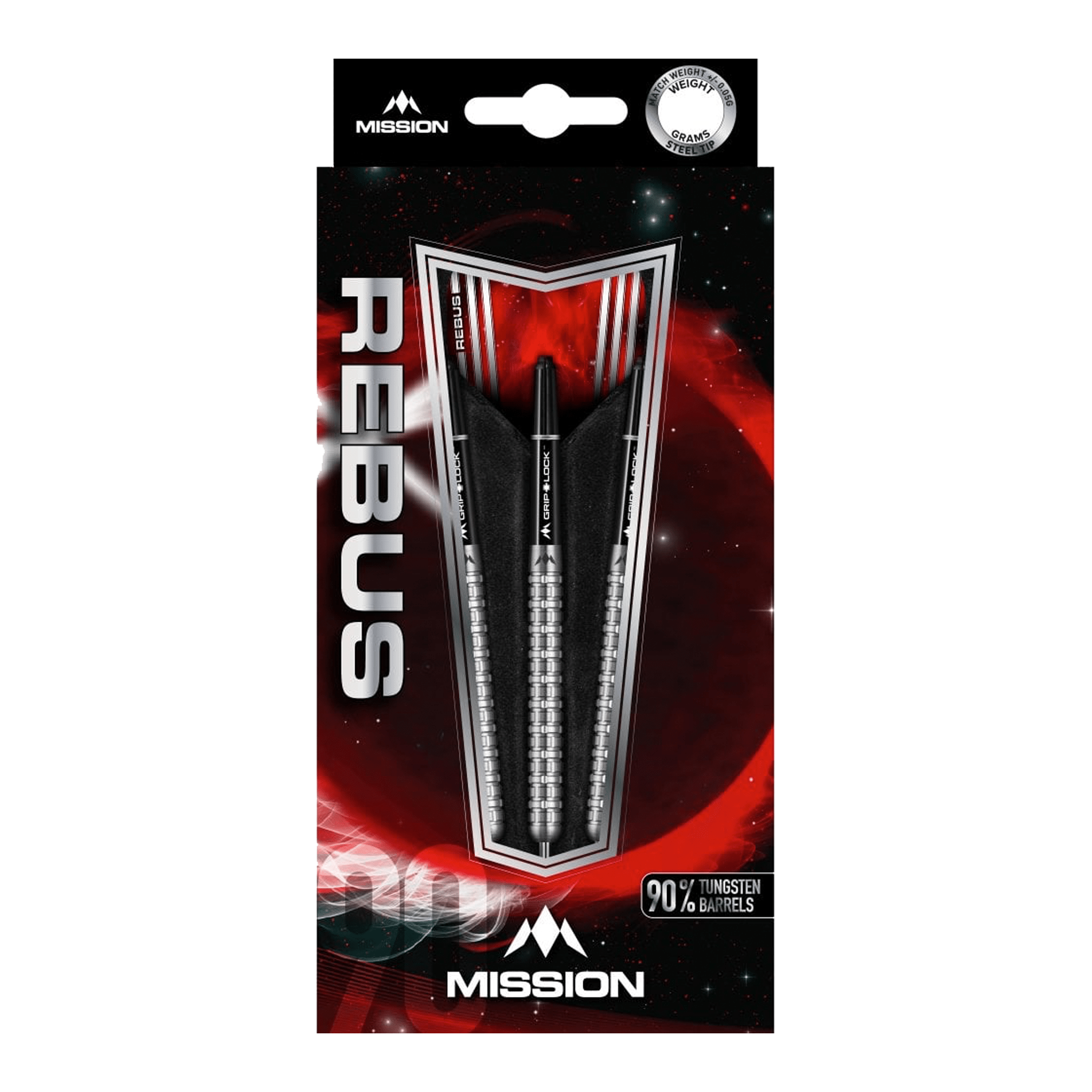 Mission Rebus M3 - 90% Tungsten Steel Tip Darts Darts