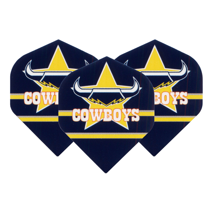NRL Official NRL Dart Flights North Queensland Cowboys / Standard Flights