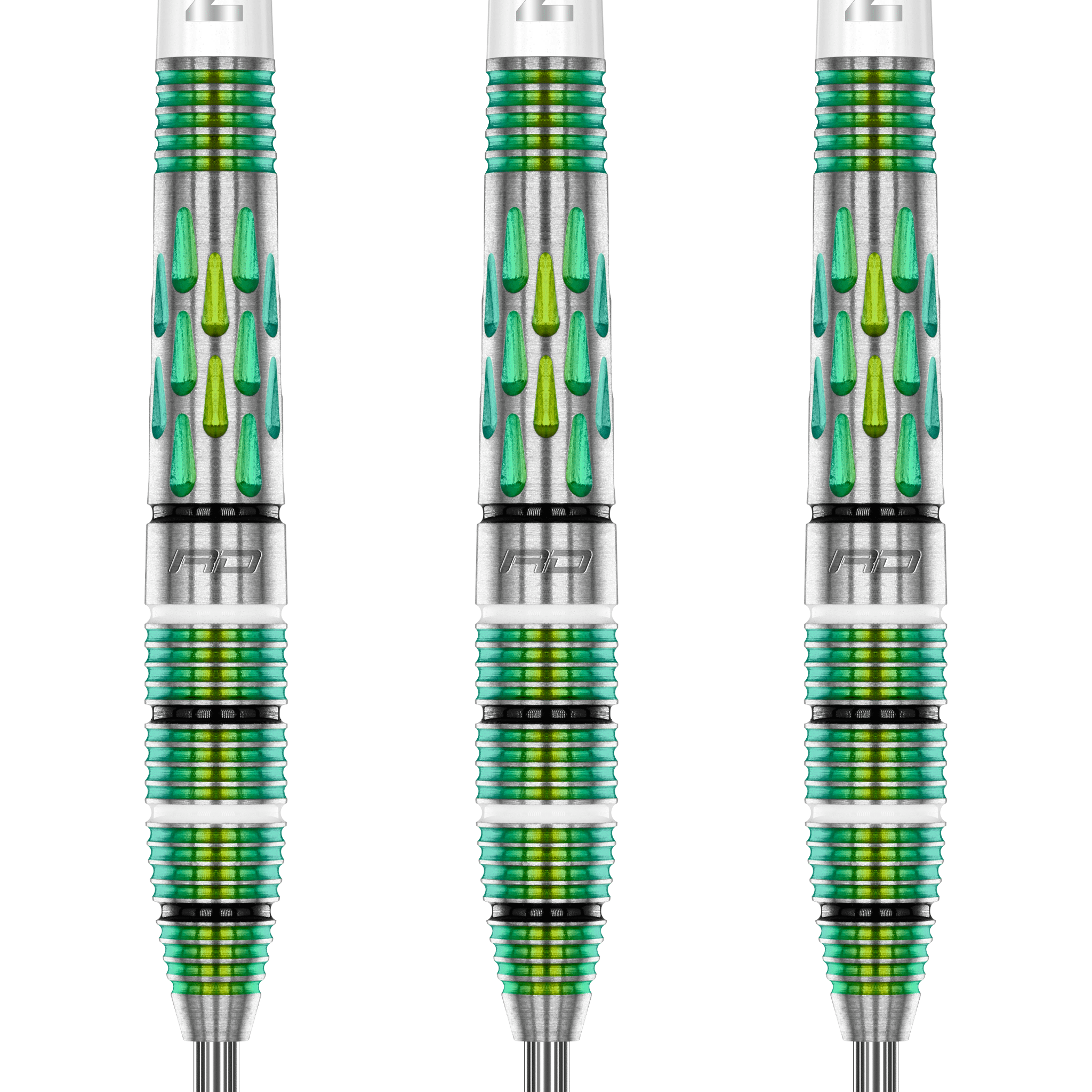Red Dragon Artura 2 Green - 90% Tungsten Steel Tip Darts Darts
