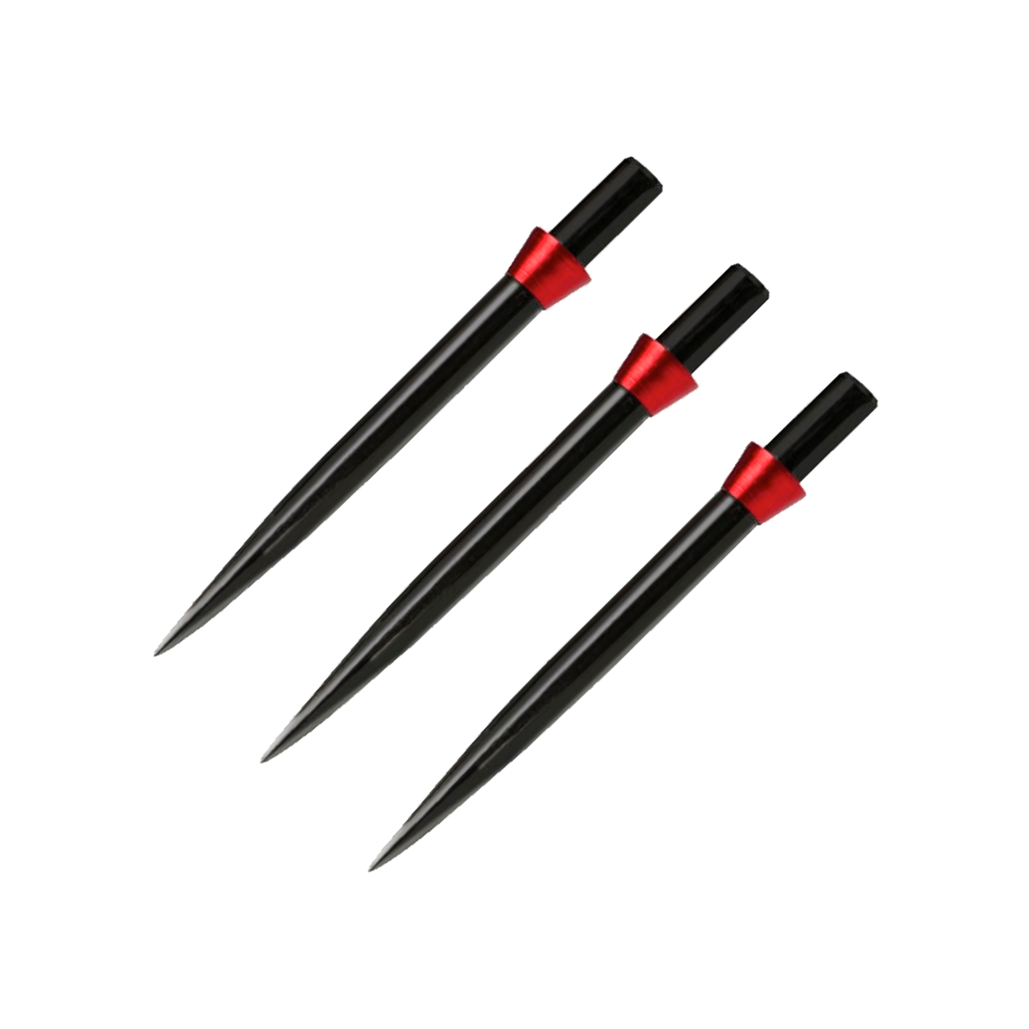 Red Dragon Black Trident (32mm) Dart Points Red Accessories