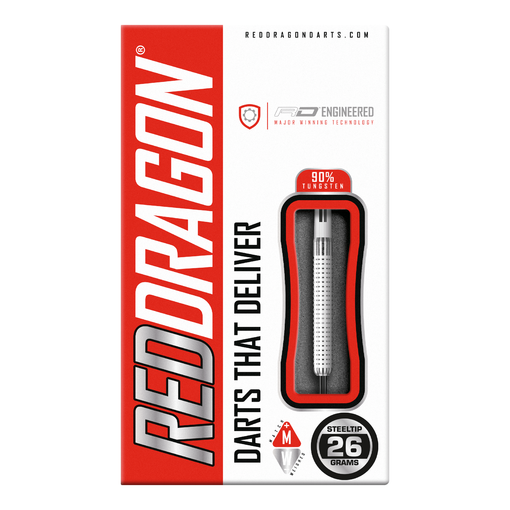Red Dragon Falcon GT - 90% Tungsten Steel Tip Darts Darts