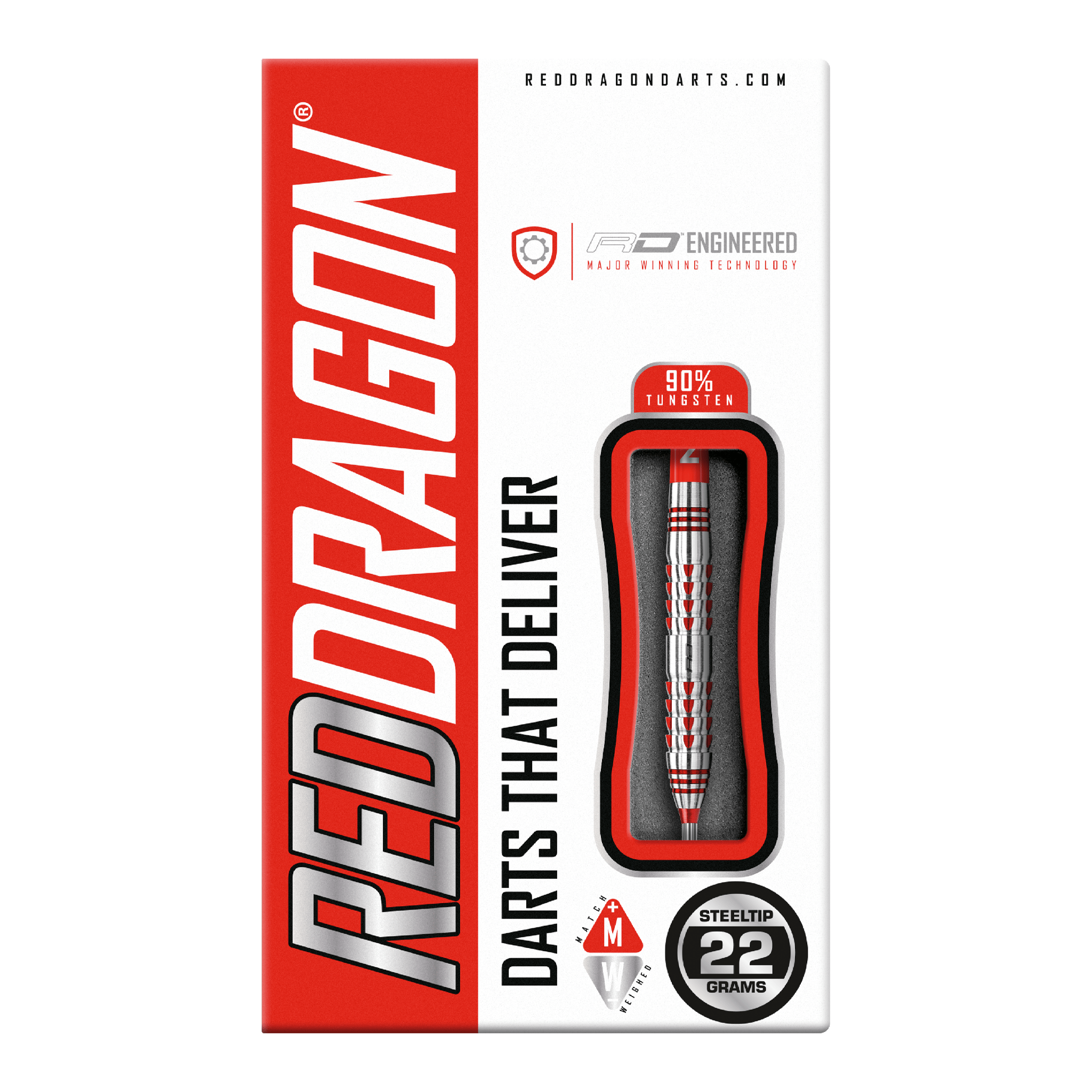 Red Dragon Firebird 1 - 90% Tungsten Steel Tip Darts Darts