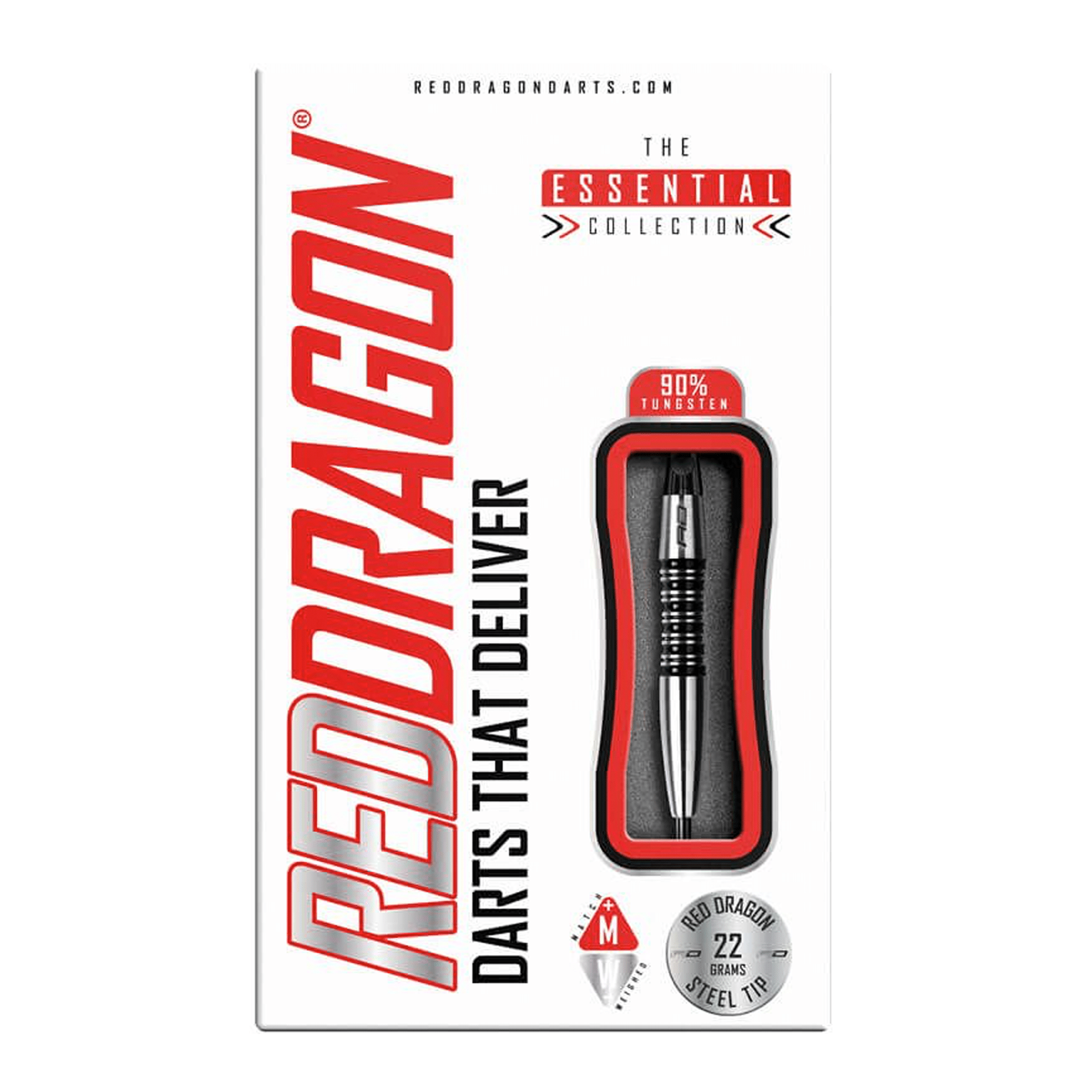 Red Dragon Fusion 1 - 90% Tungsten Steel Tip Darts Darts