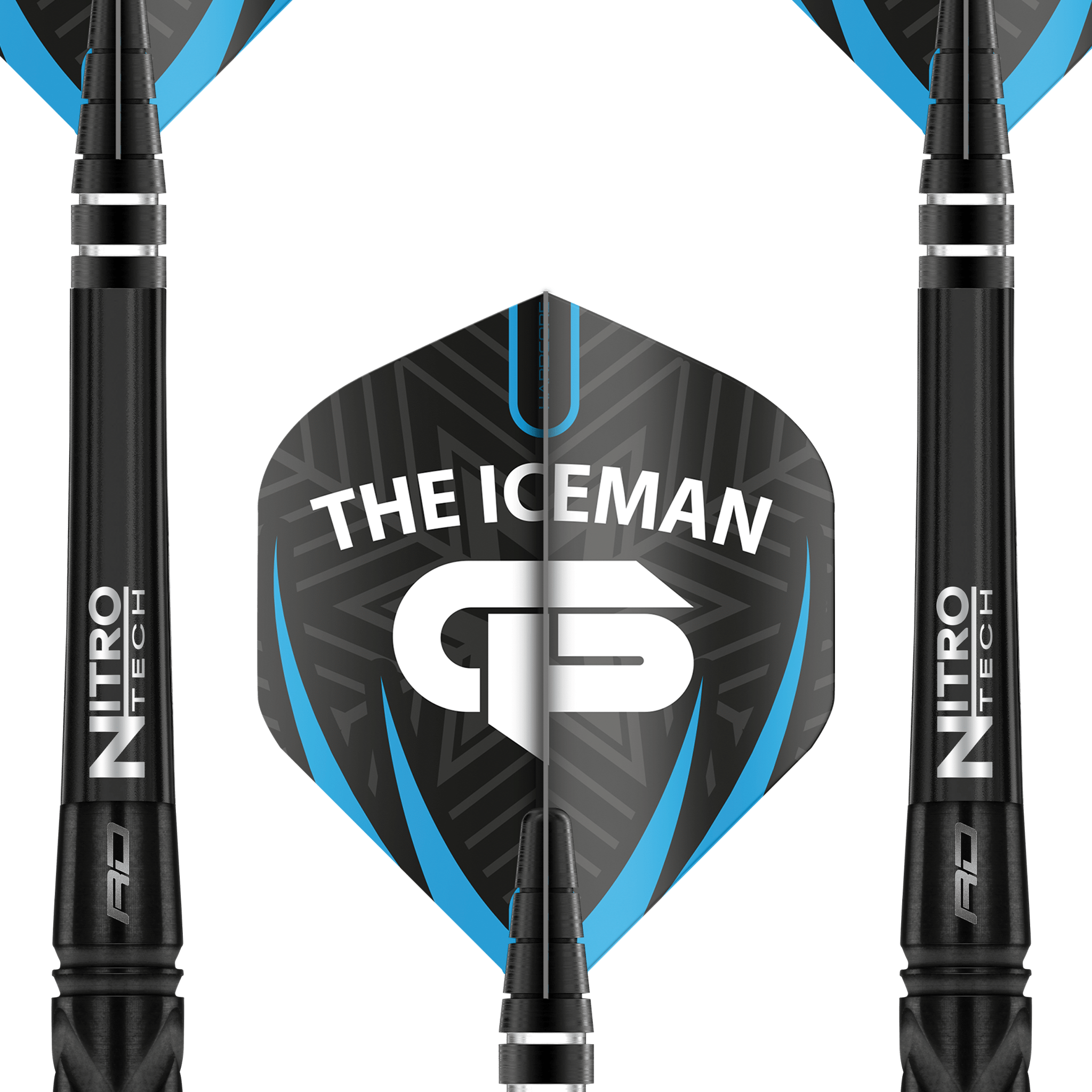 Red Dragon Gerwyn Price Back to Black Steel Tip Darts - 90% Tungsten - 22 Grams Darts