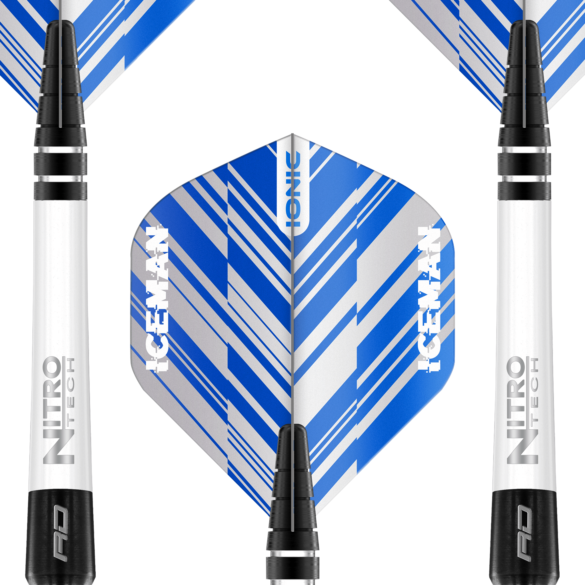 Red Dragon Gerwyn Price Blue Ice Special Edition - 90% Tungsten Soft Tip Darts 20 Grams Darts