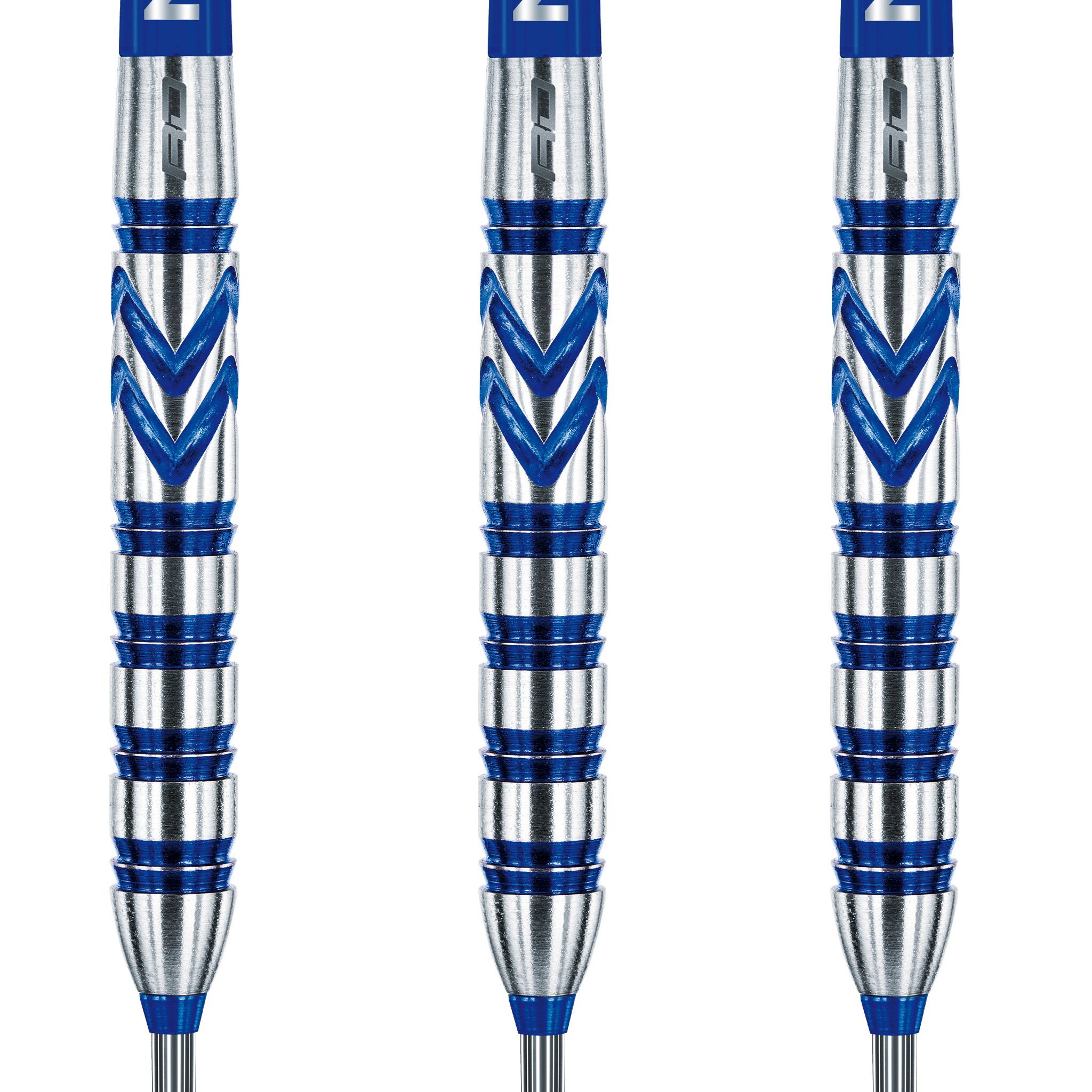 Red Dragon Gerwyn Price Blue Originals Steel Tip Darts - 90% Tungsten - 24 Grams Darts