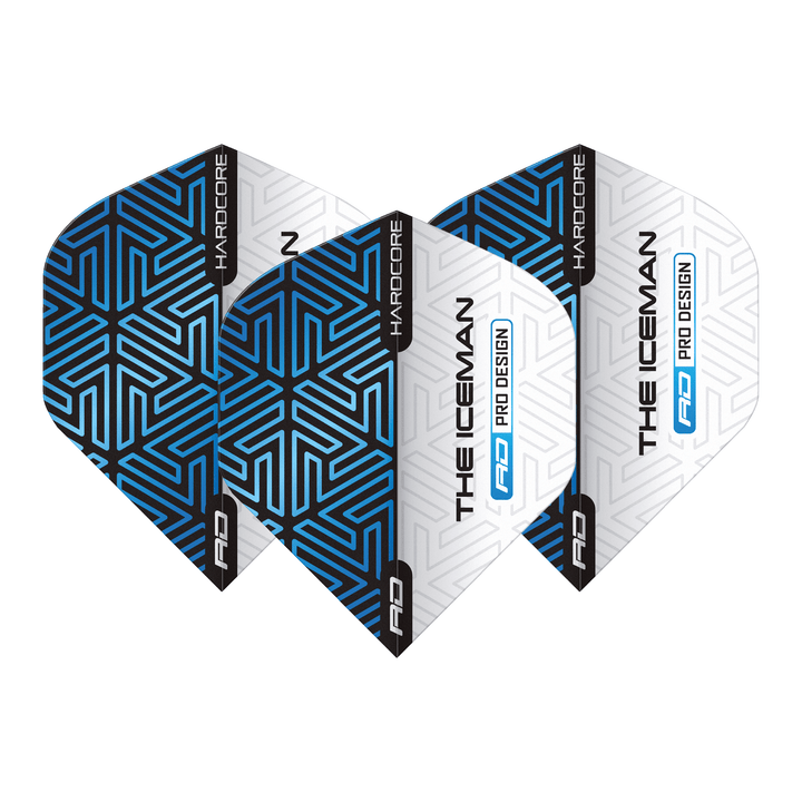 Red Dragon Gerwyn Price Pro Design - Hardcore Dart Flights Standard / White Flights