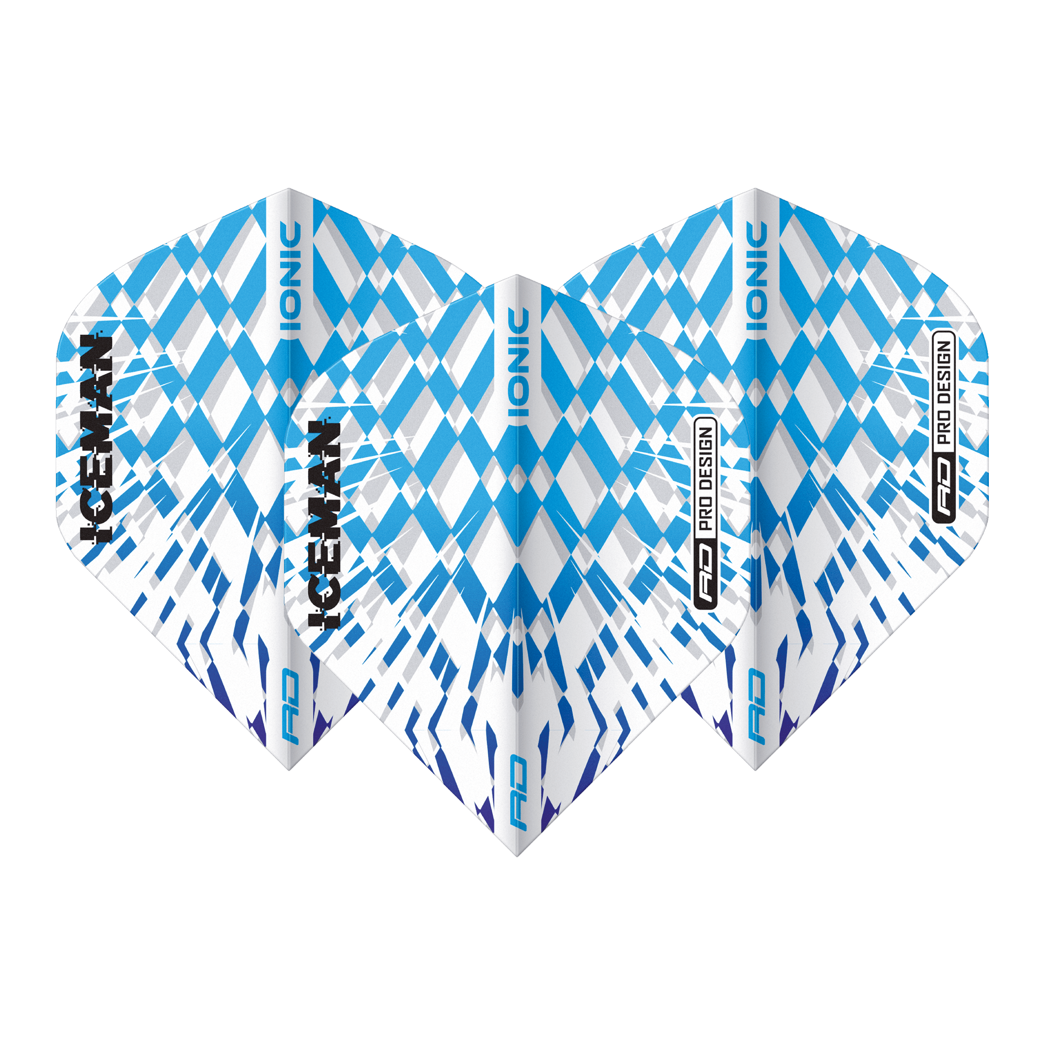 Red Dragon Gerwyn Price Pro Design - Hardcore Ionic Dart Flights Standard / White Flights
