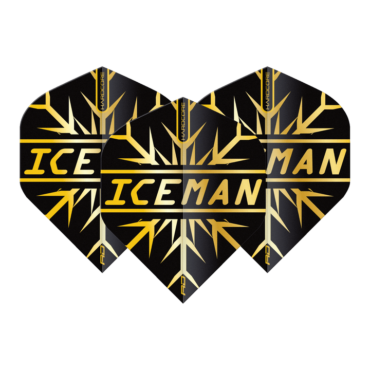 Red Dragon Gerwyn Price Snowflake - Hardcore Dart Flights Standard / Gold Flights