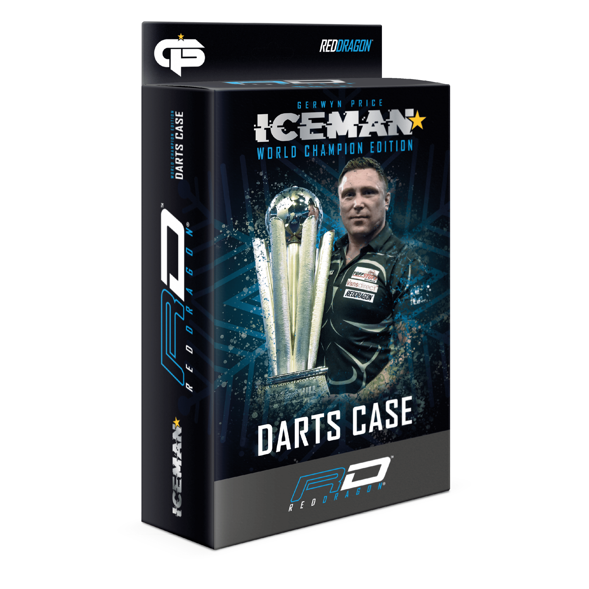 Red Dragon Gerwyn Price Super Tour Darts Case Black / Blue Cases