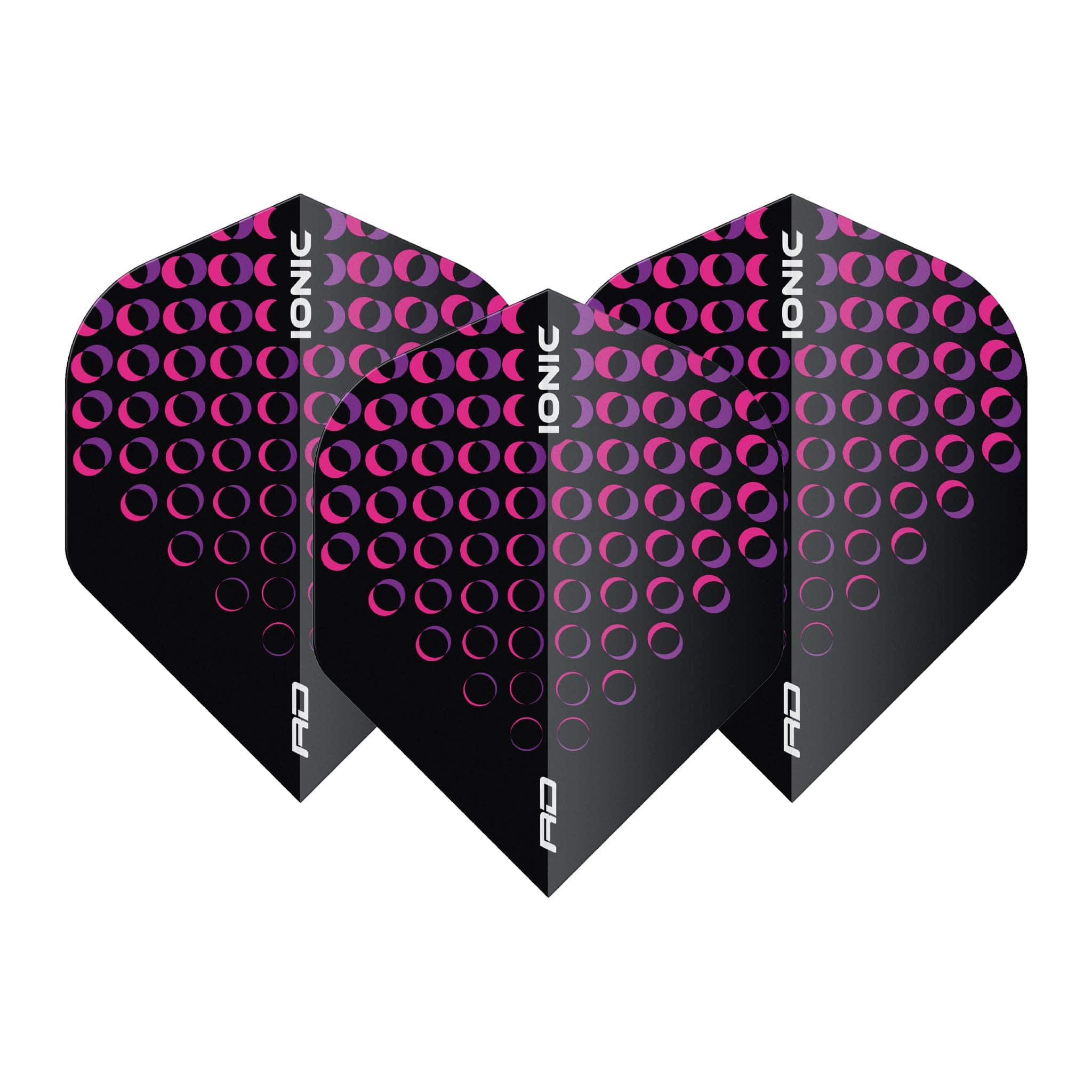 Red Dragon Hardcore Ionic Circles Dart Flights Pink / Standard Flights