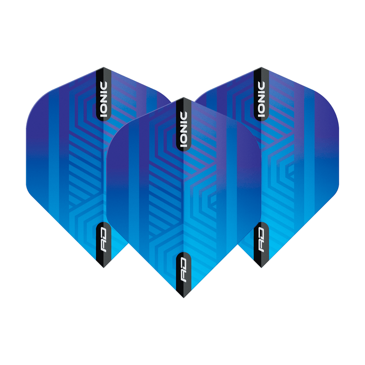 Red Dragon Hardcore Ionic Standard Dart Flights Blue Flights